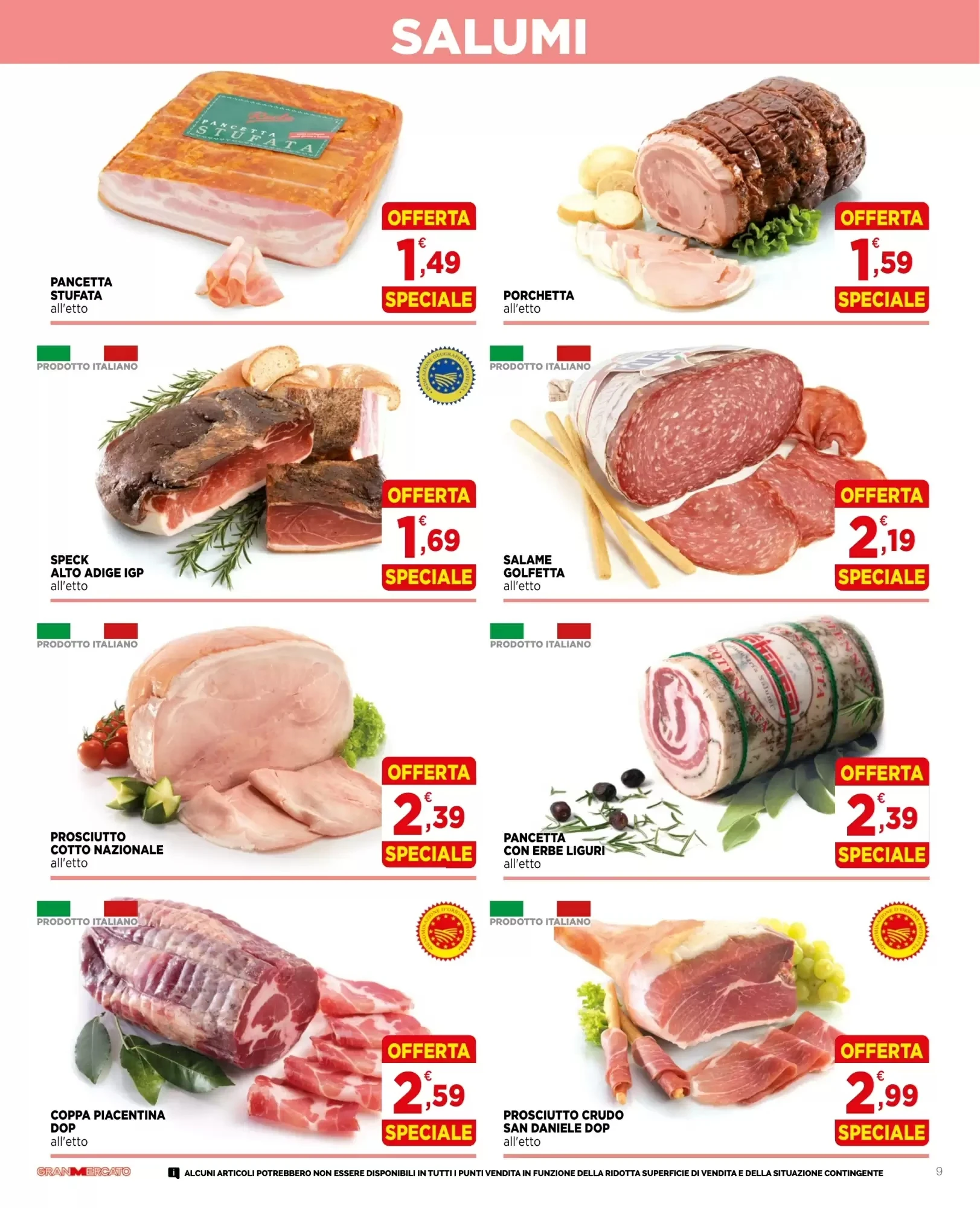 Volantino Gran Mercato Volantino Gran Mercato pagina 9