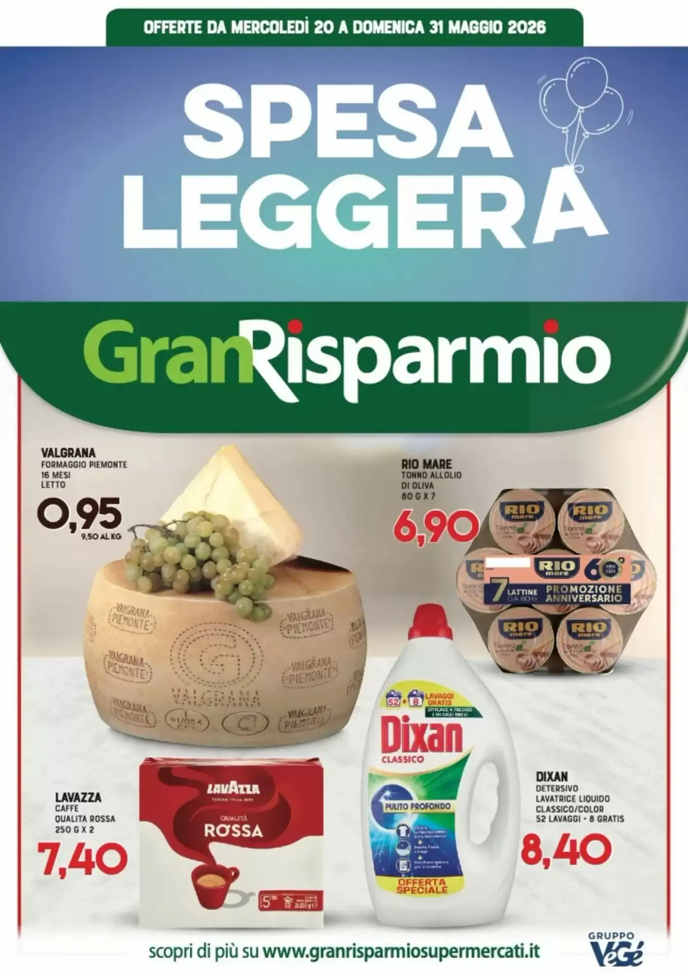 Copertina Gran Risparmio - Volantino Gran Risparmio