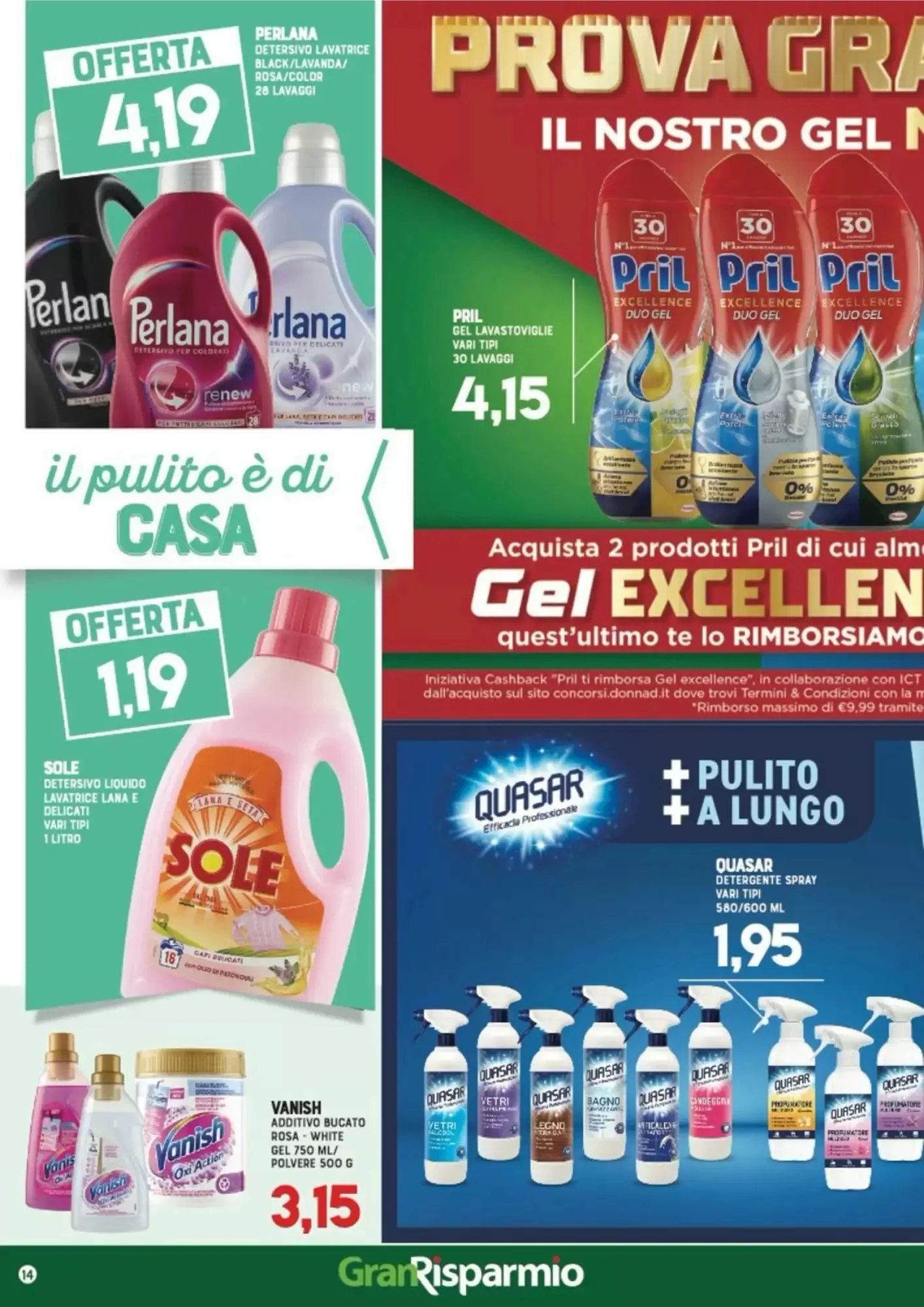 Volantino Gran Risparmio Volantino Gran Risparmio pagina 14