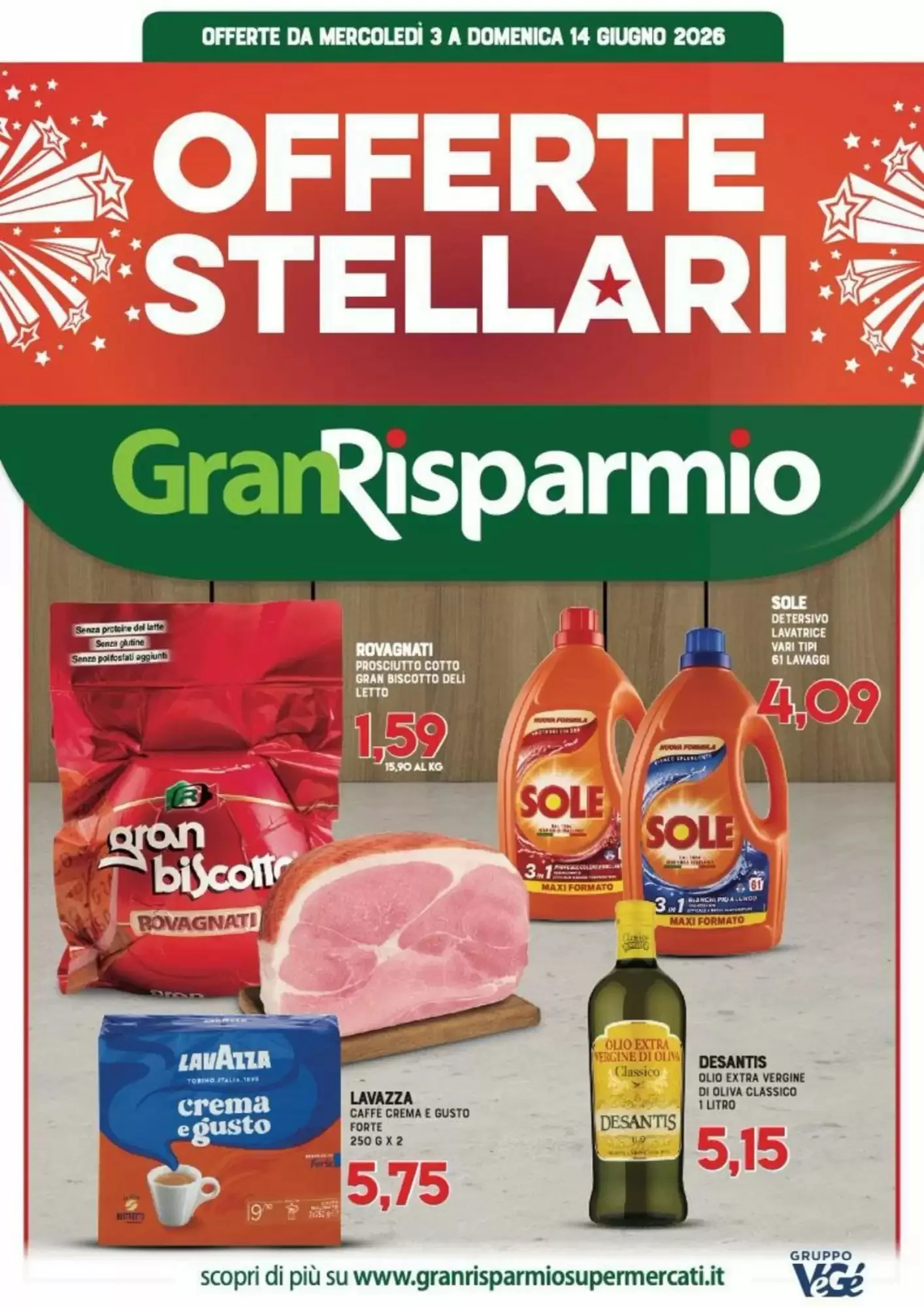 Copertina Gran Risparmio - Volantino Gran Risparmio