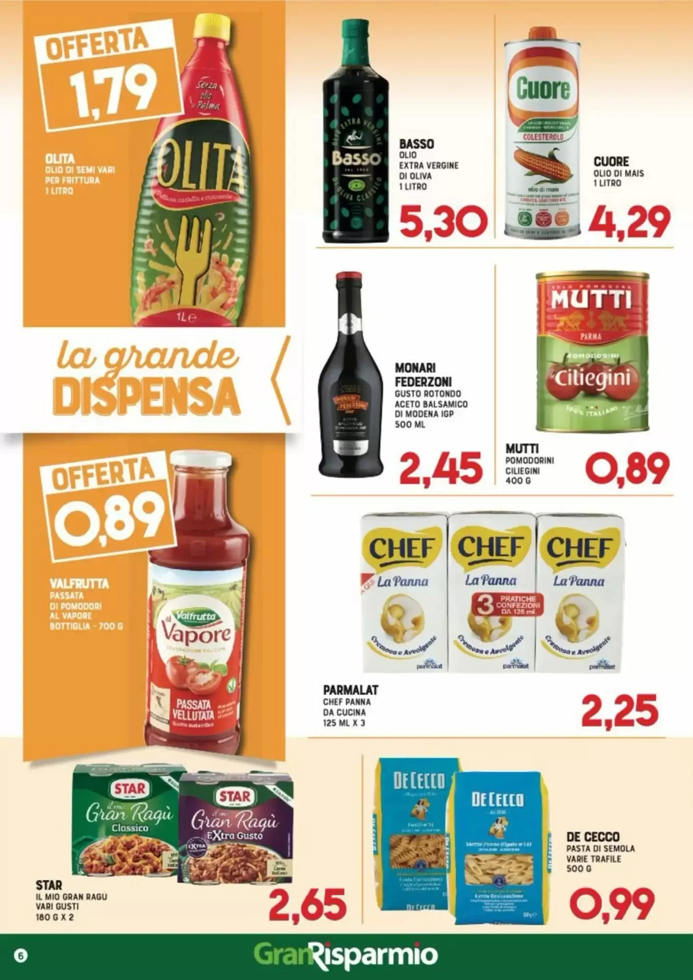 Volantino Gran Risparmio Volantino Gran Risparmio pagina 6