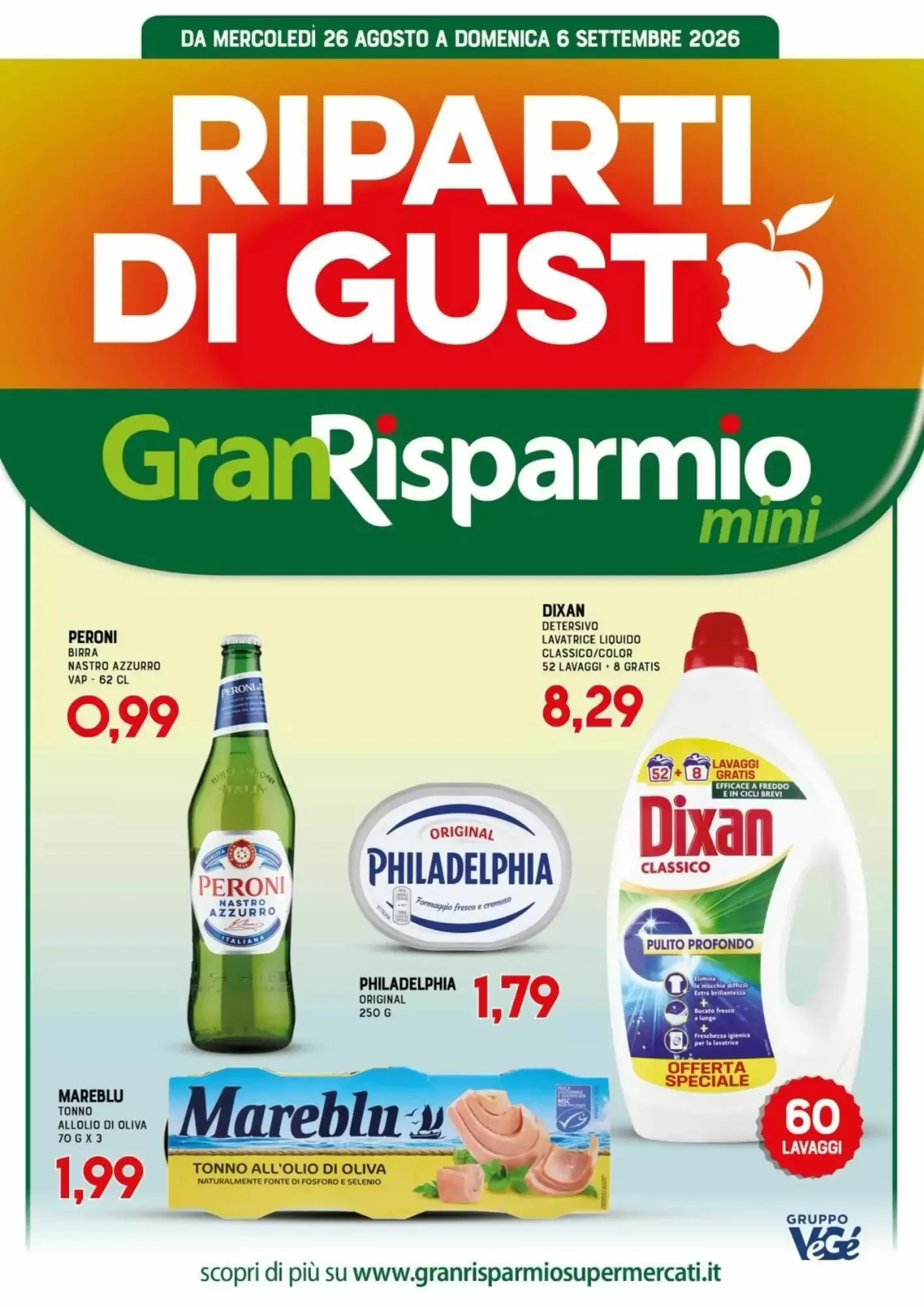 Copertina Gran Risparmio - Volantino Gran Risparmio