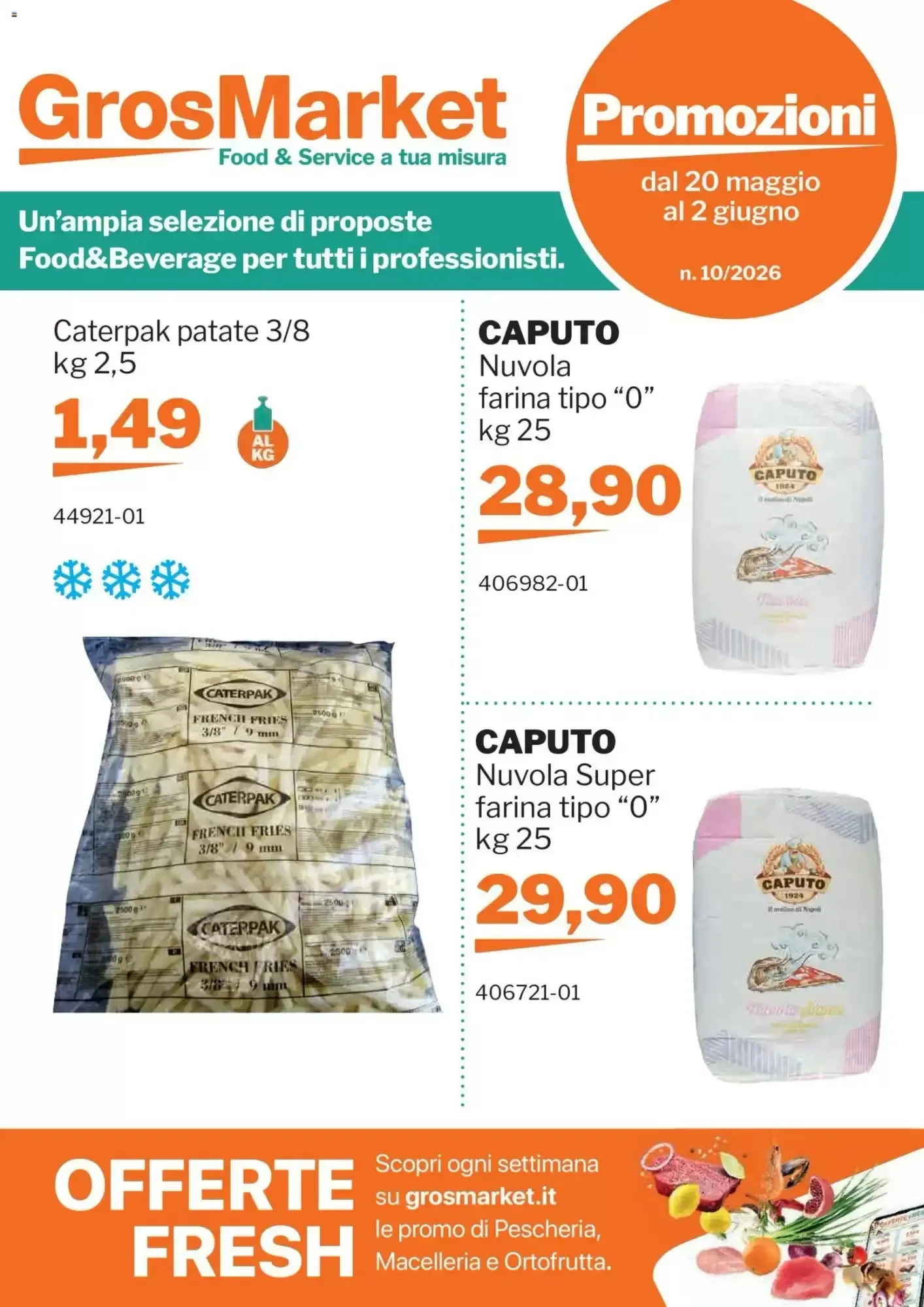 Copertina Grosmarket - Volantino Grosmarket
