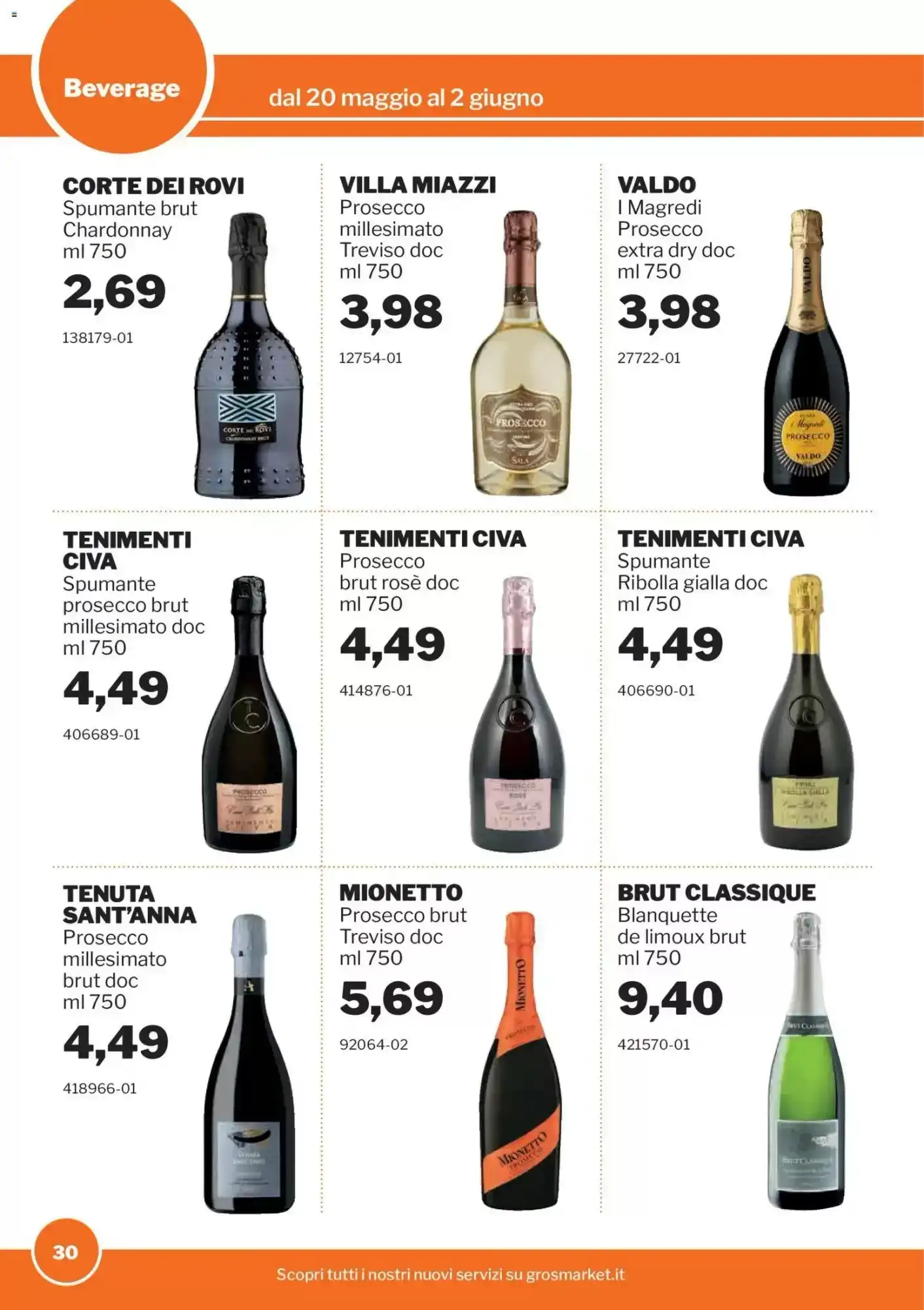 Volantino Grosmarket Volantino Grosmarket pagina 30