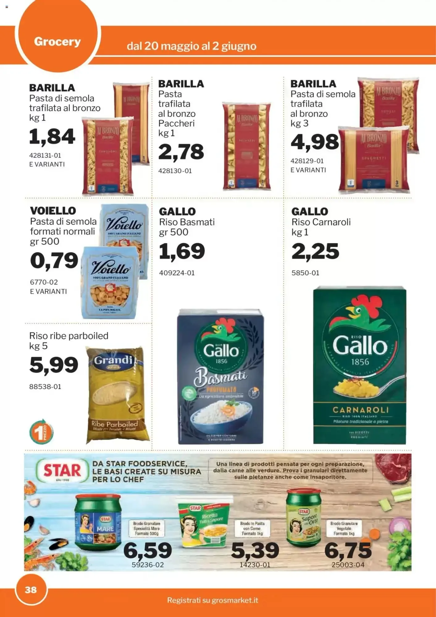 Volantino Grosmarket Volantino Grosmarket pagina 38