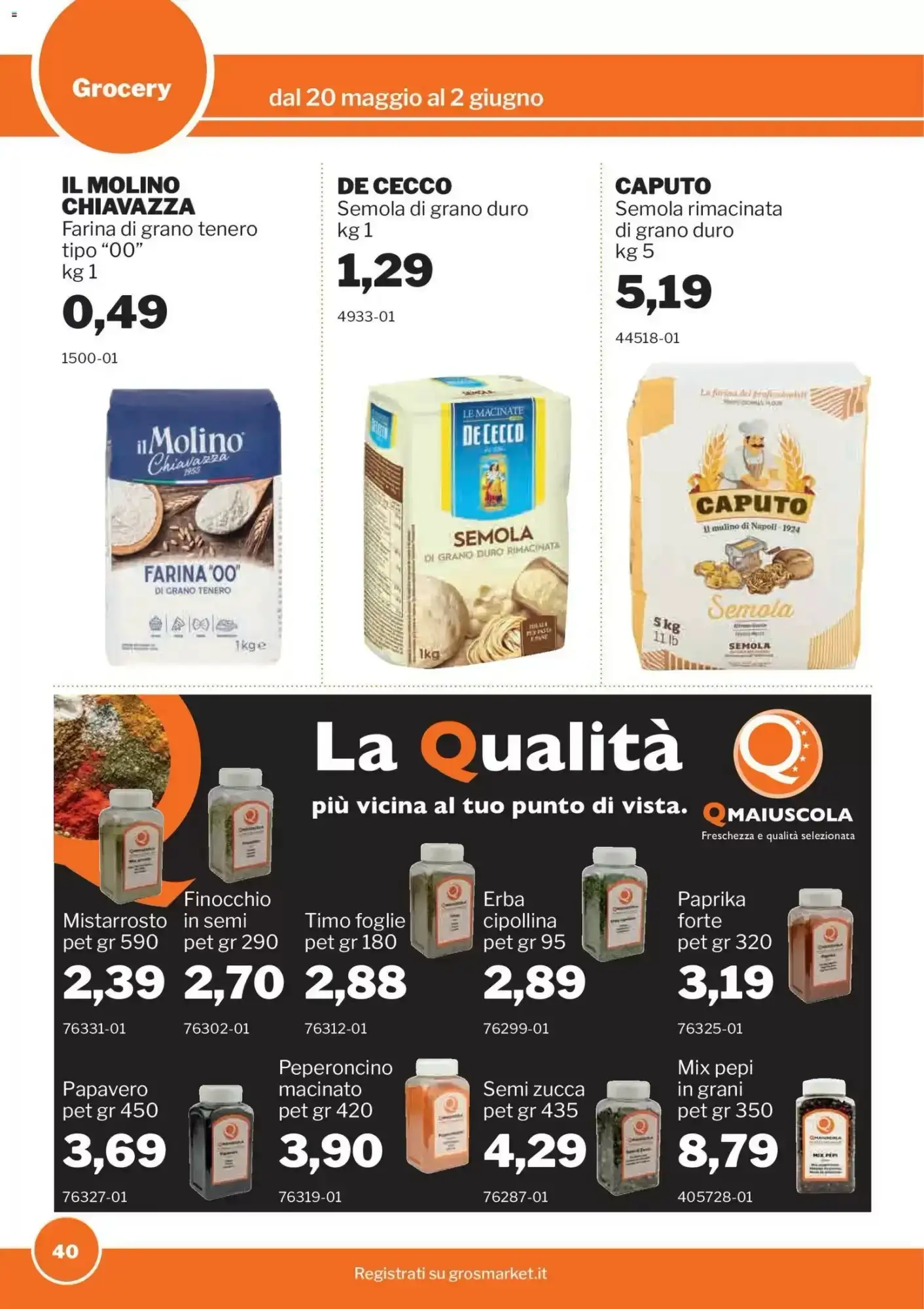 Volantino Grosmarket Volantino Grosmarket pagina 40