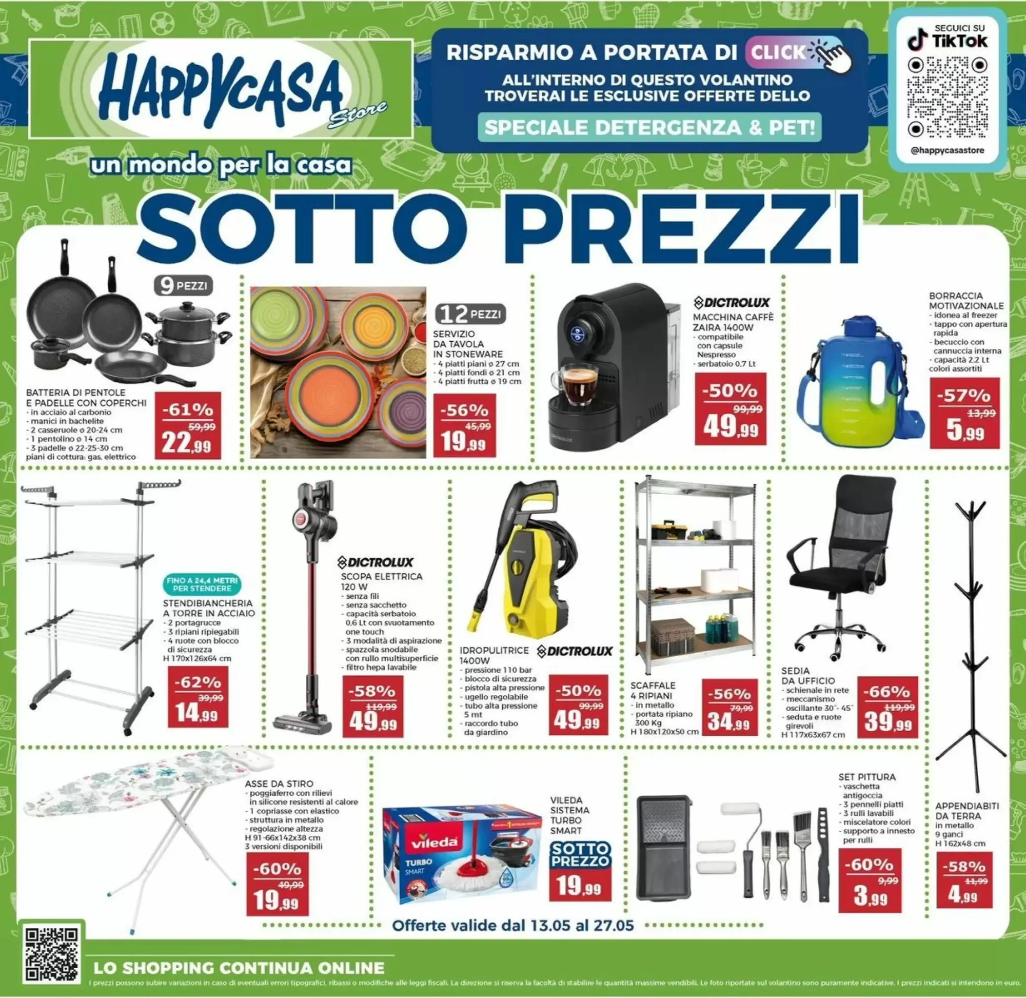 Copertina Happy Casa - Volantino Happy Casa