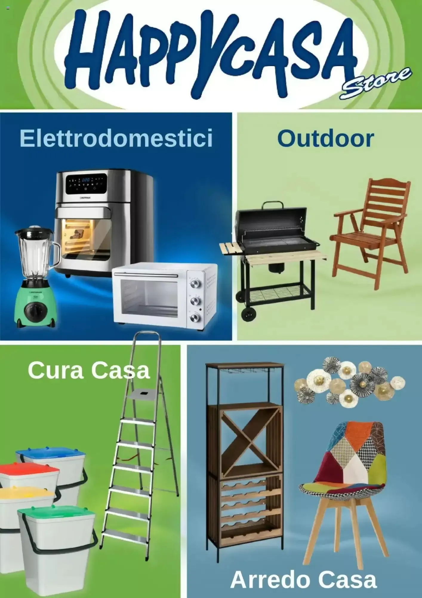 Copertina Happy Casa - Volantino Happy Casa