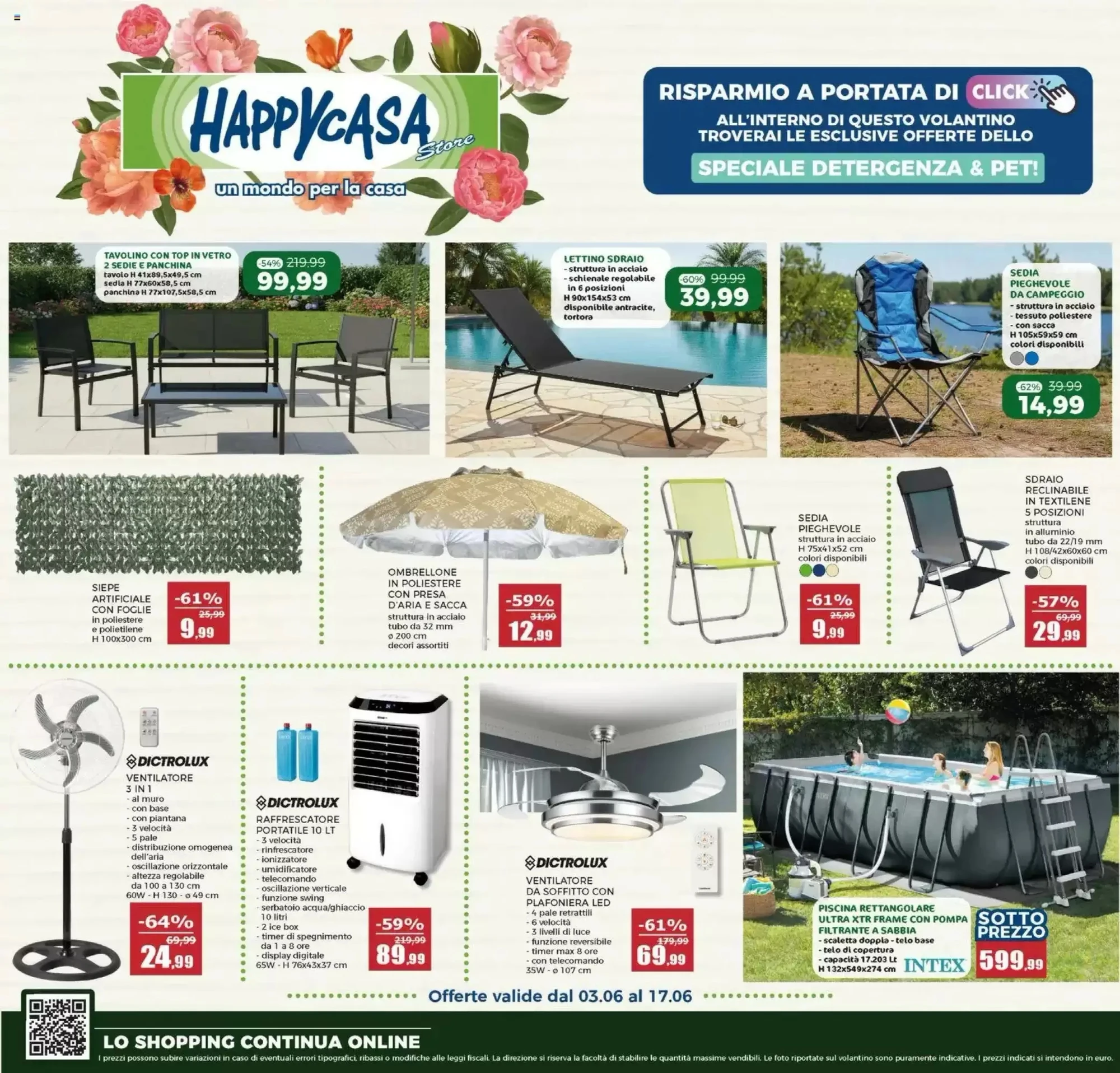 Copertina Happy Casa - Volantino Happy Casa