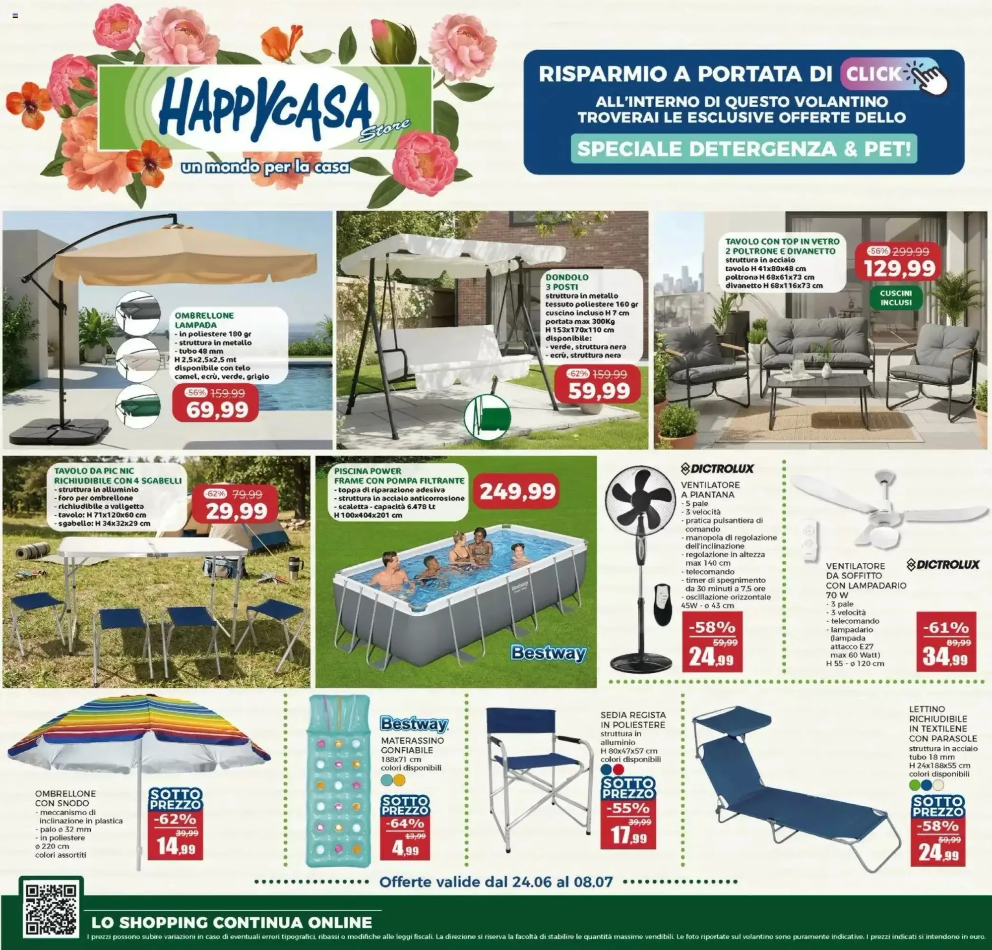 Copertina Happy Casa - Volantino Happy Casa