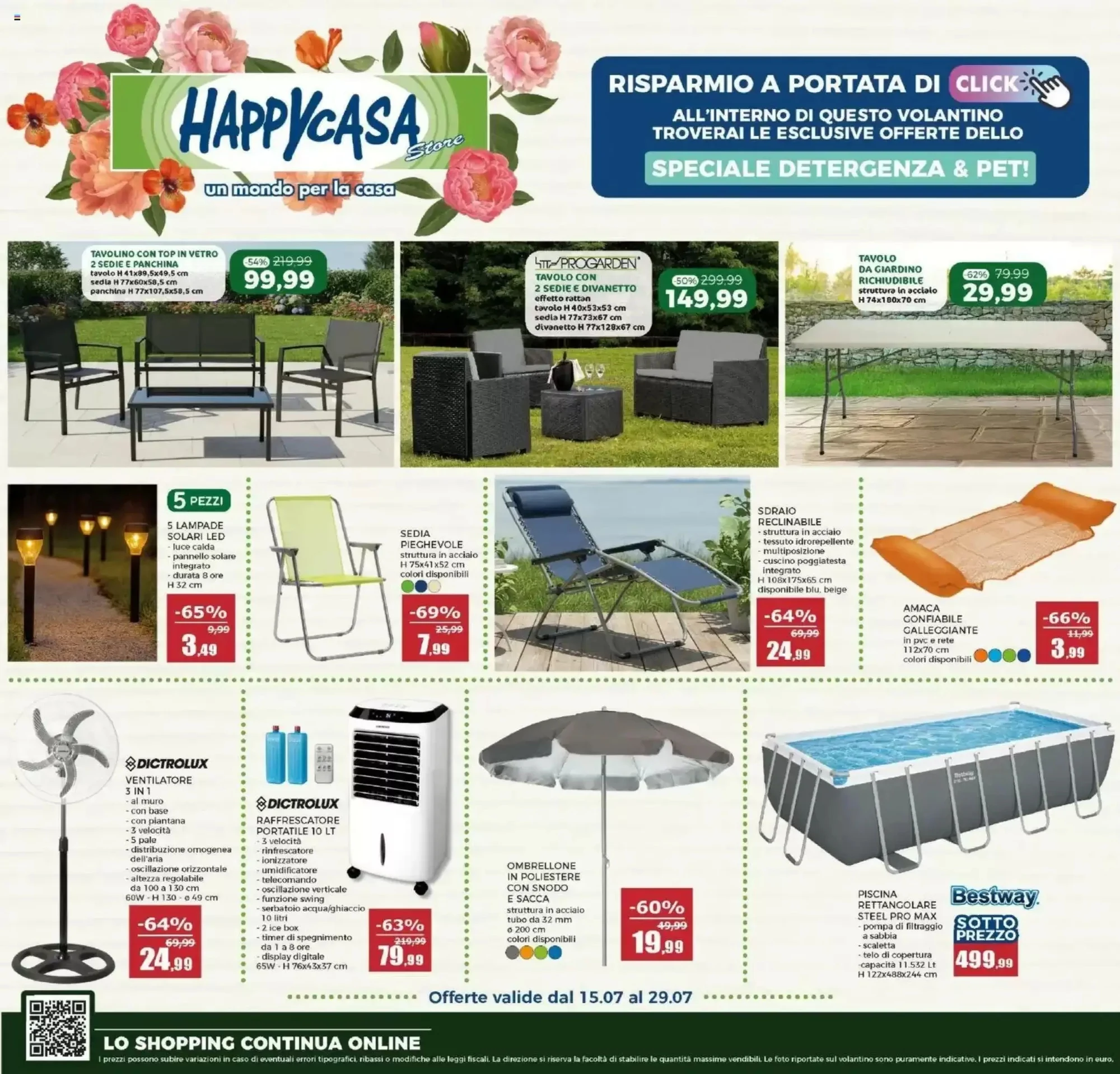 Copertina Happy Casa - Volantino Happy Casa