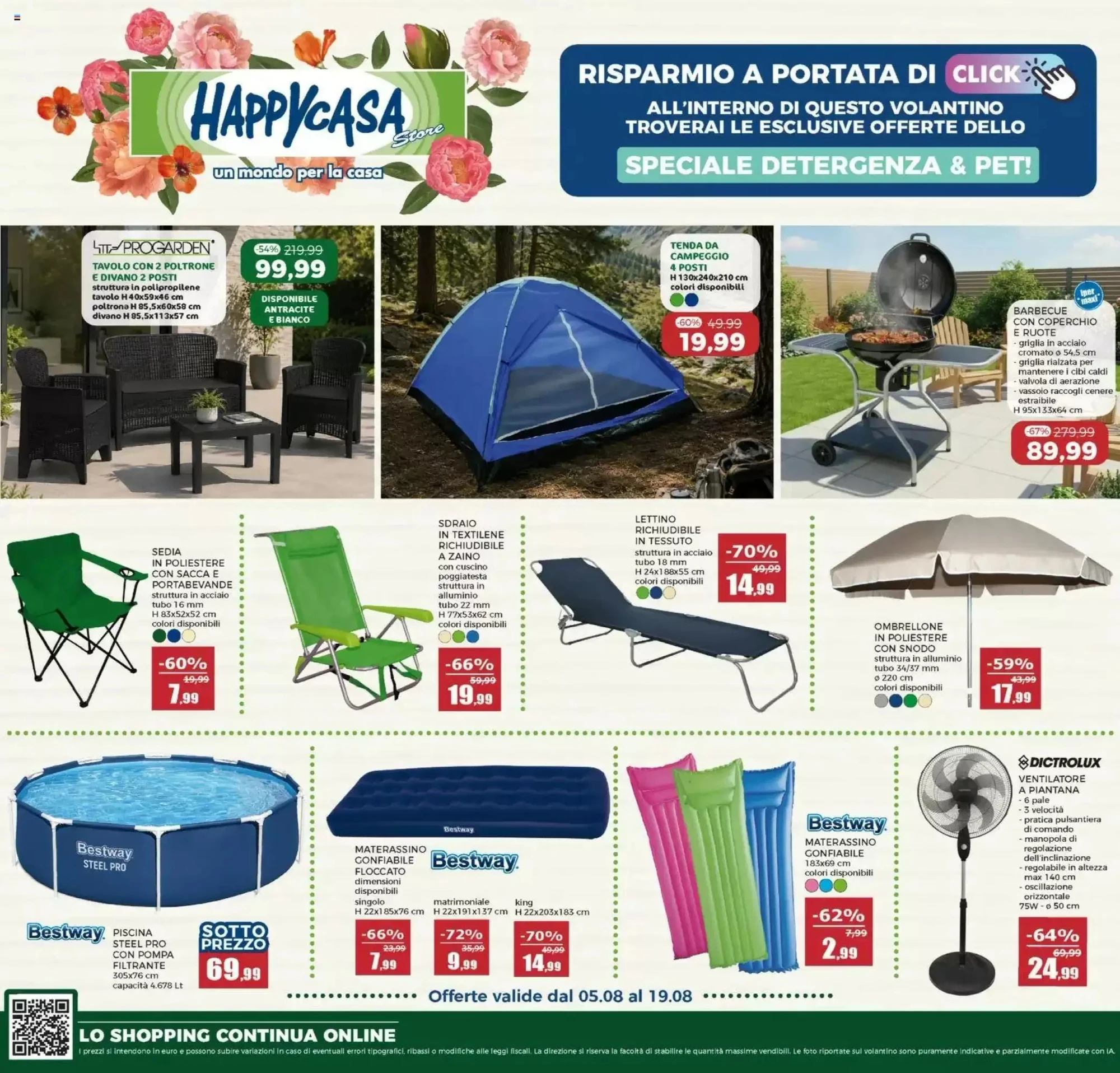 Copertina Happy Casa - Volantino Happy Casa