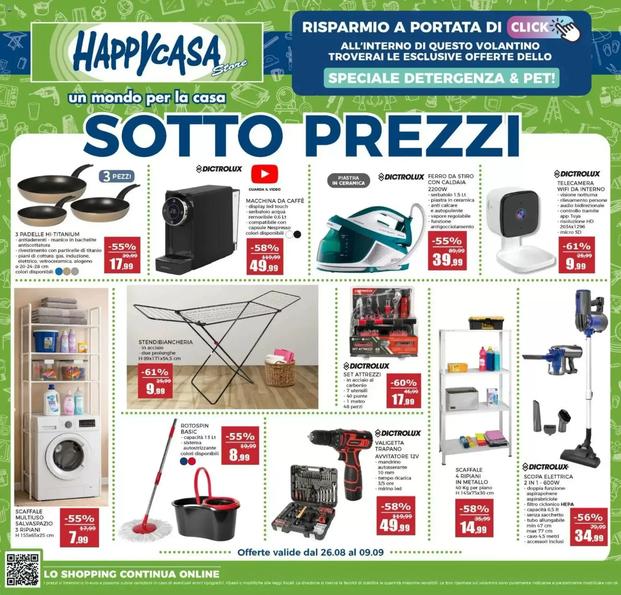 Copertina Happy Casa - Volantino Happy Casa