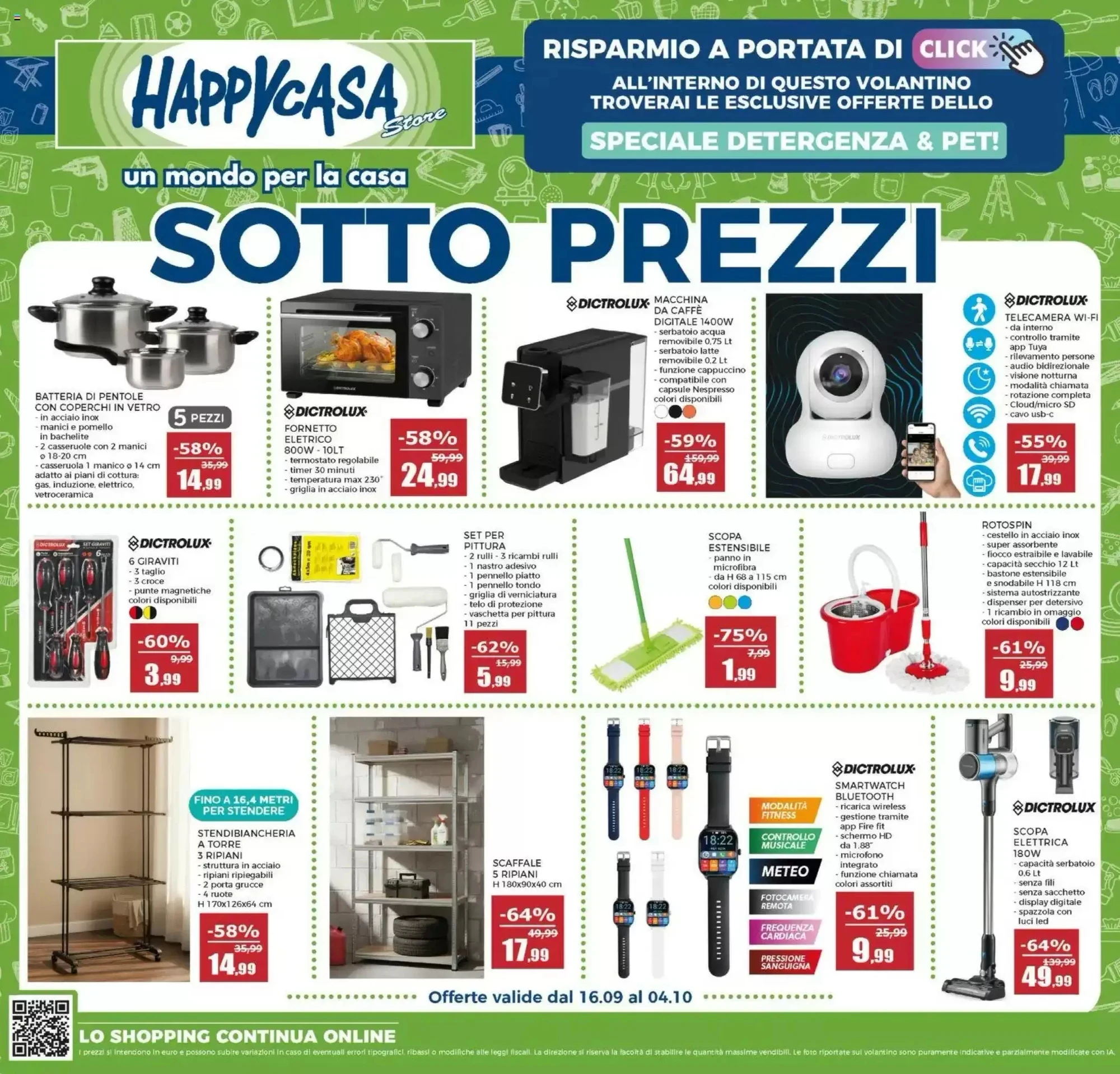 Copertina Happy Casa - Volantino Happy Casa