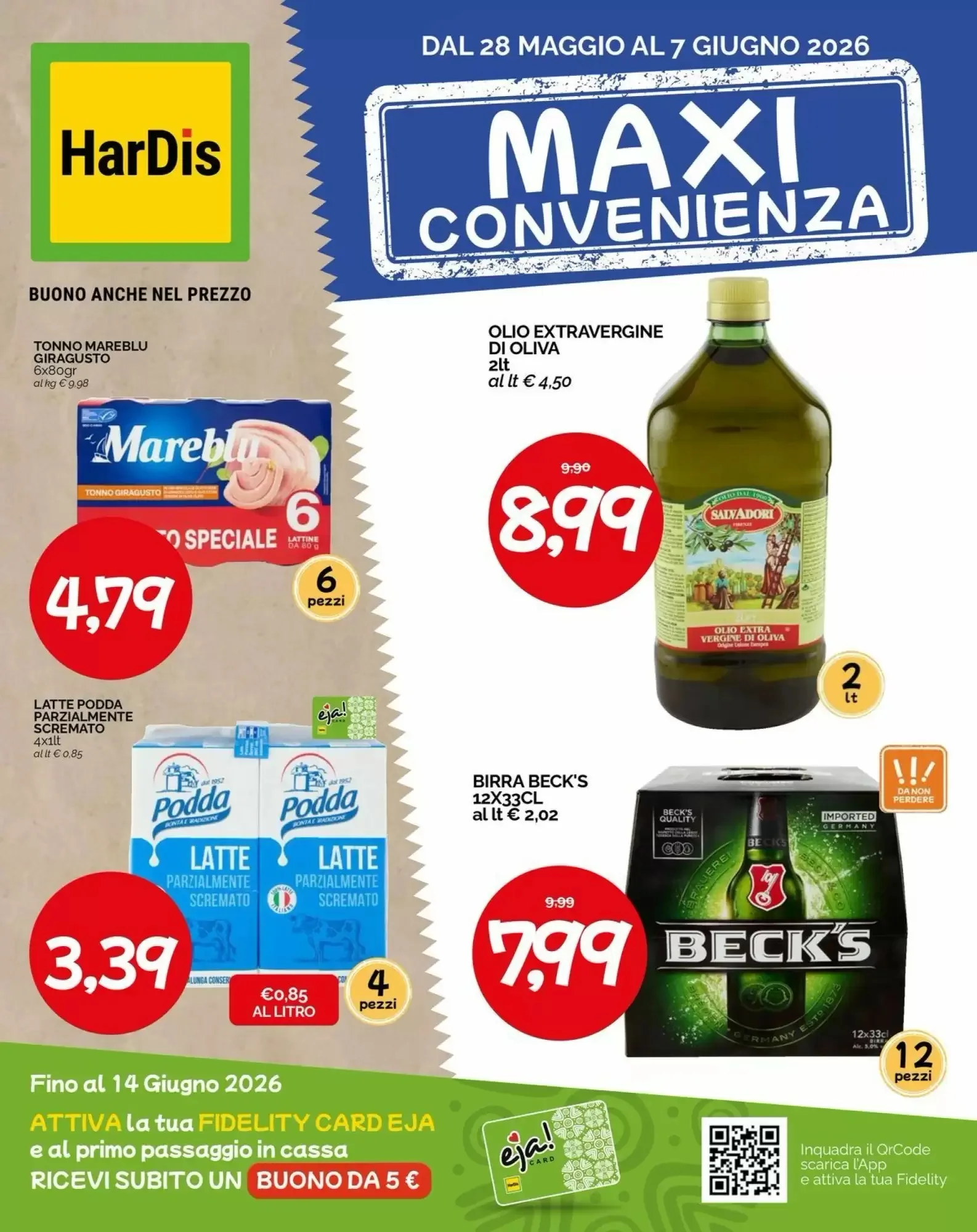Copertina Hardis - Volantino Hardis