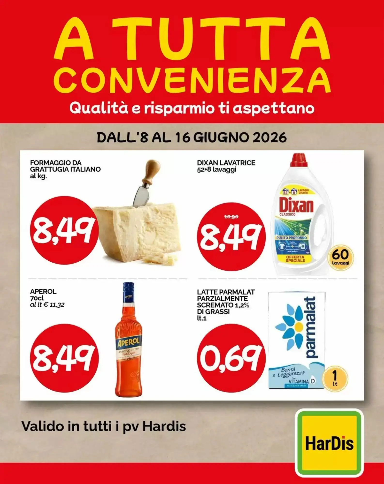 Copertina Hardis - Volantino Hardis
