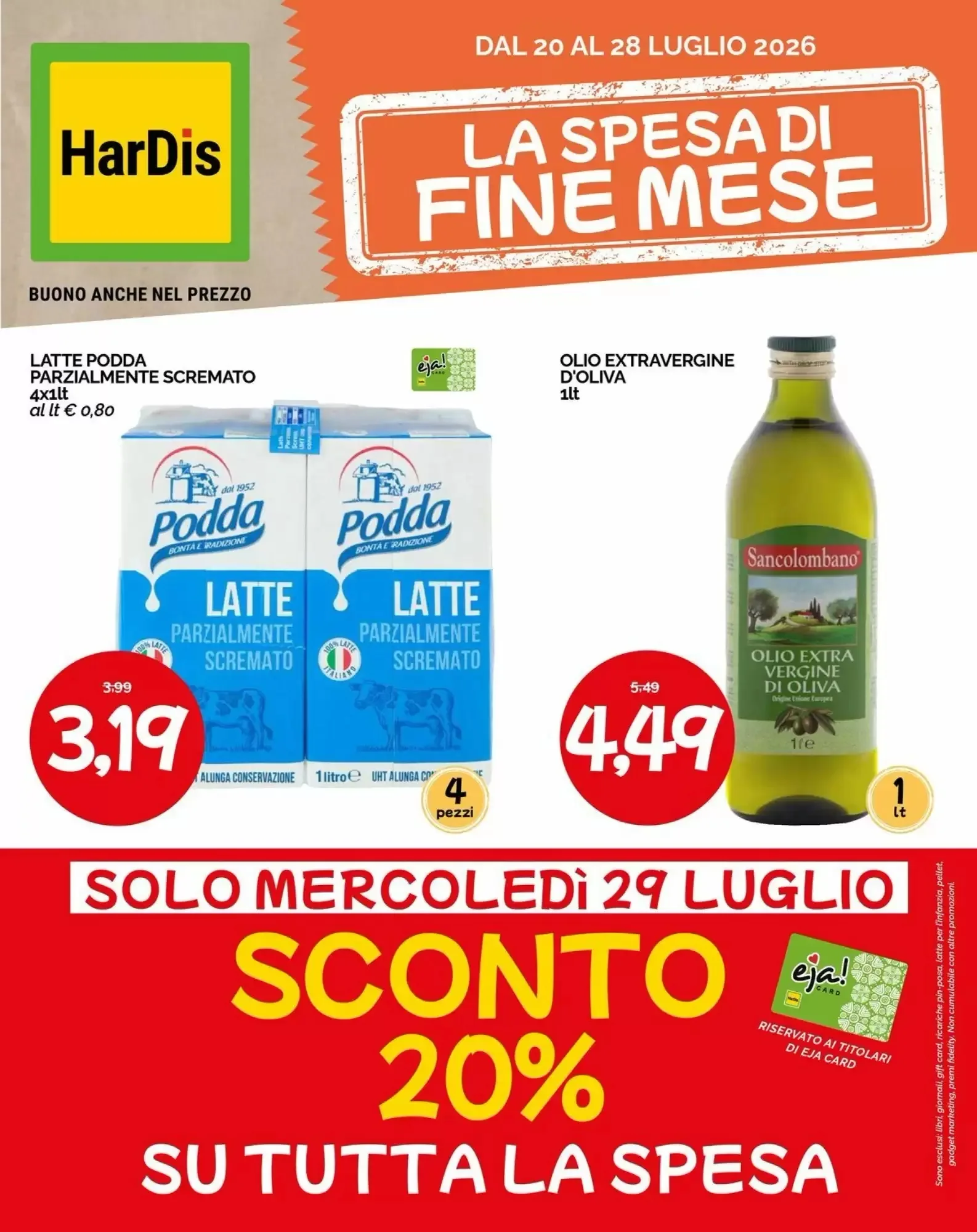 Copertina Hardis - Volantino Hardis