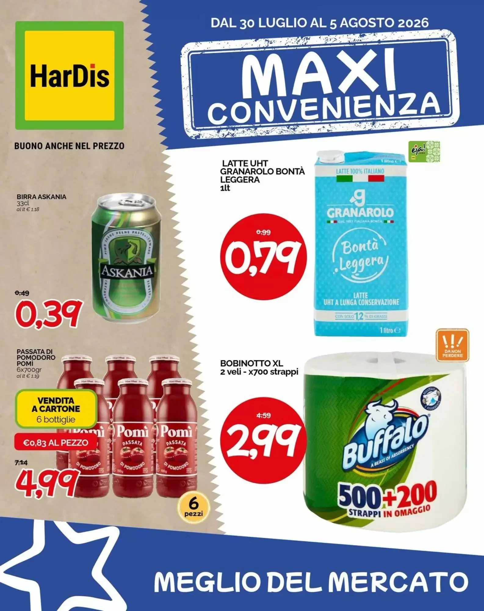 Copertina Hardis - Volantino Hardis