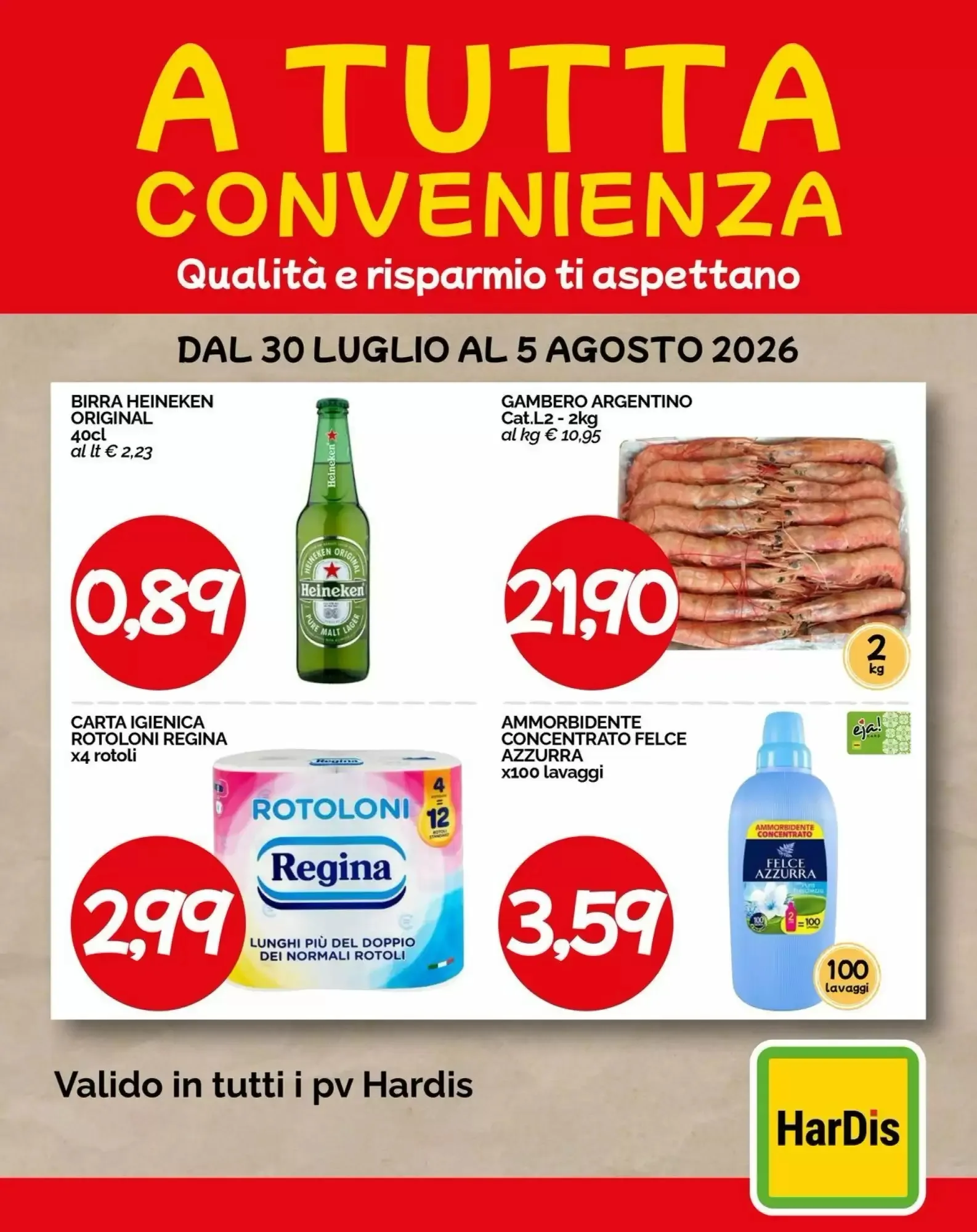 Copertina Hardis - Volantino Hardis