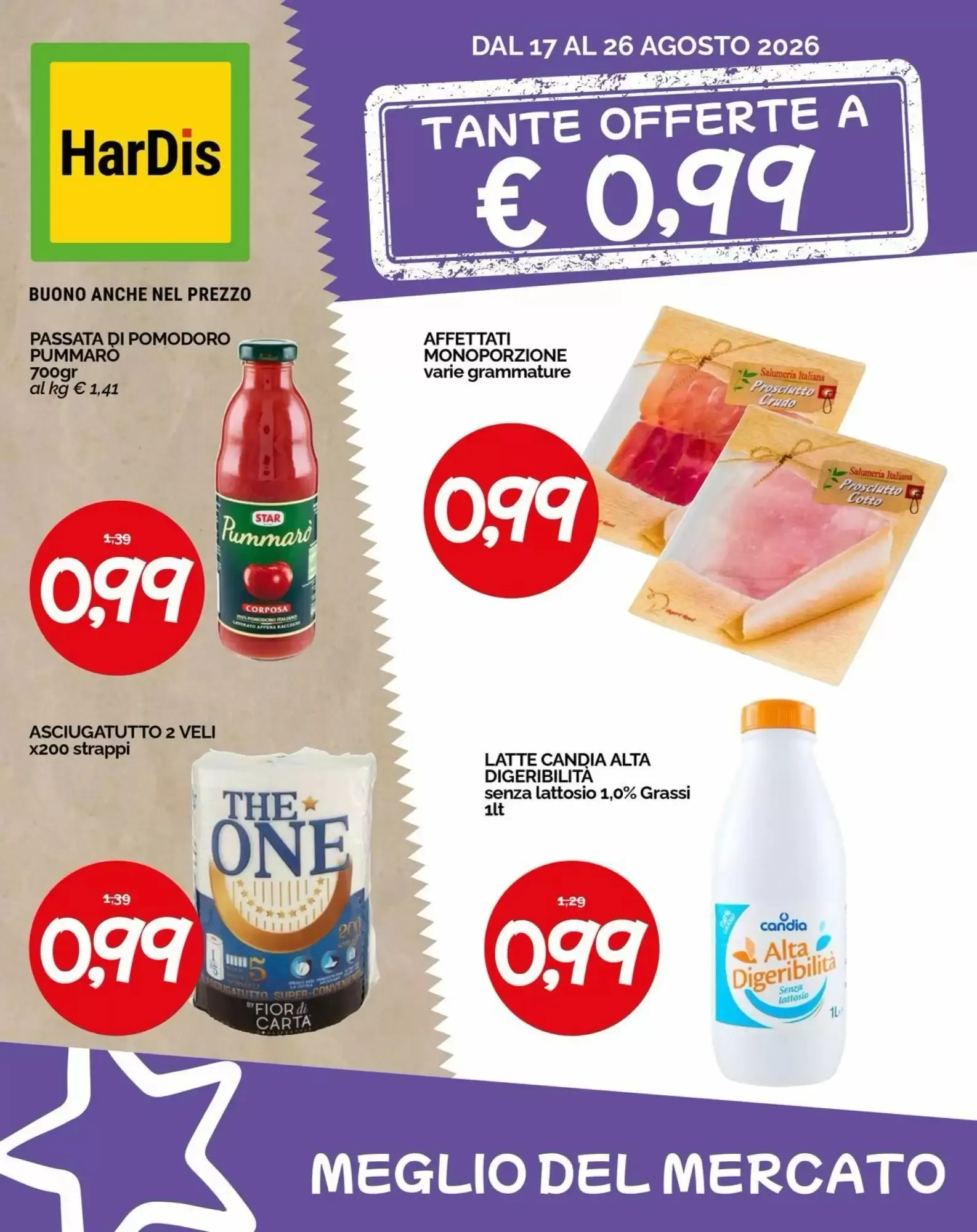 Copertina Hardis - Volantino Hardis
