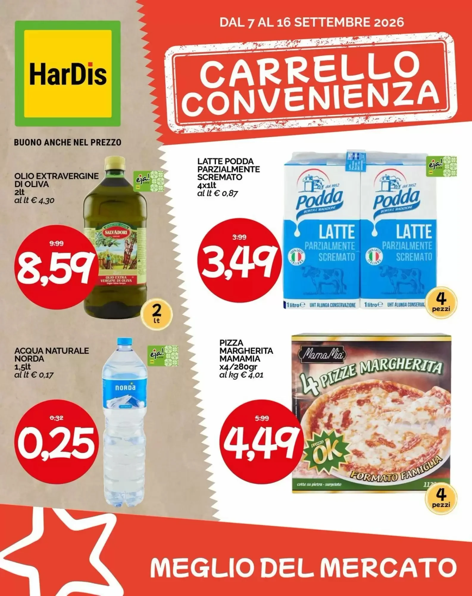 Copertina anteprima Hardis - Offerte Hardis: Anteprima Volantino dal 7 al 16 Settembre 2026
