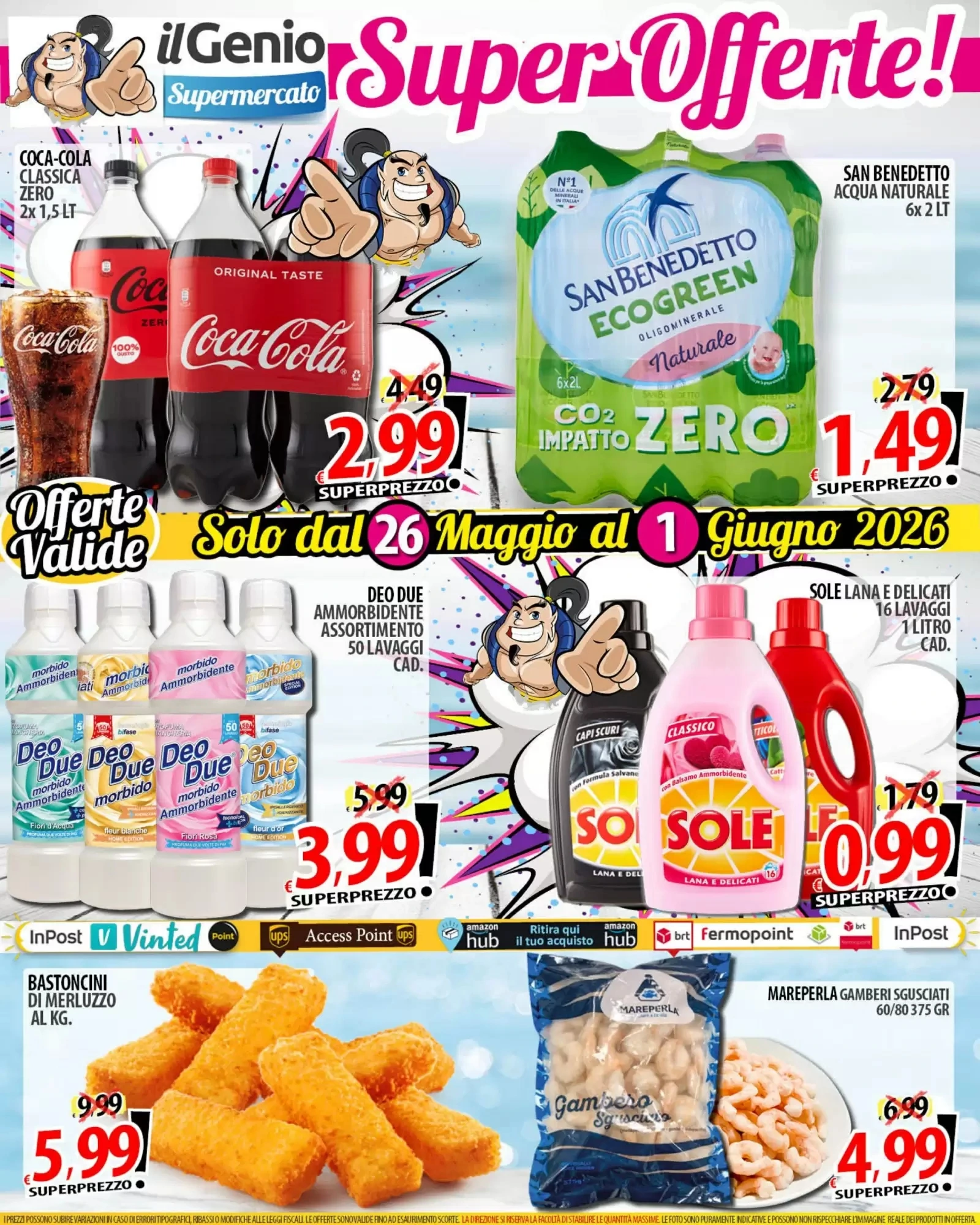 Copertina Il Genio Supermercato - Volantino Il Genio Supermercato