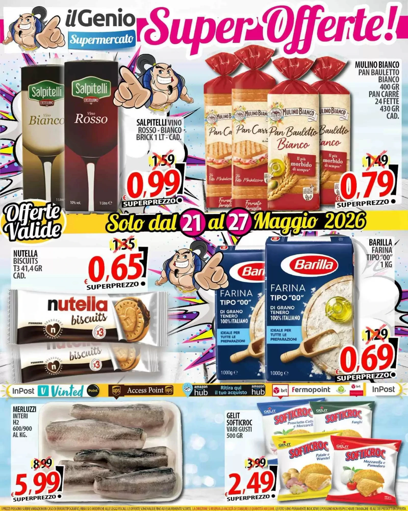 Copertina Il Genio Supermercato - Volantino Il Genio Supermercato