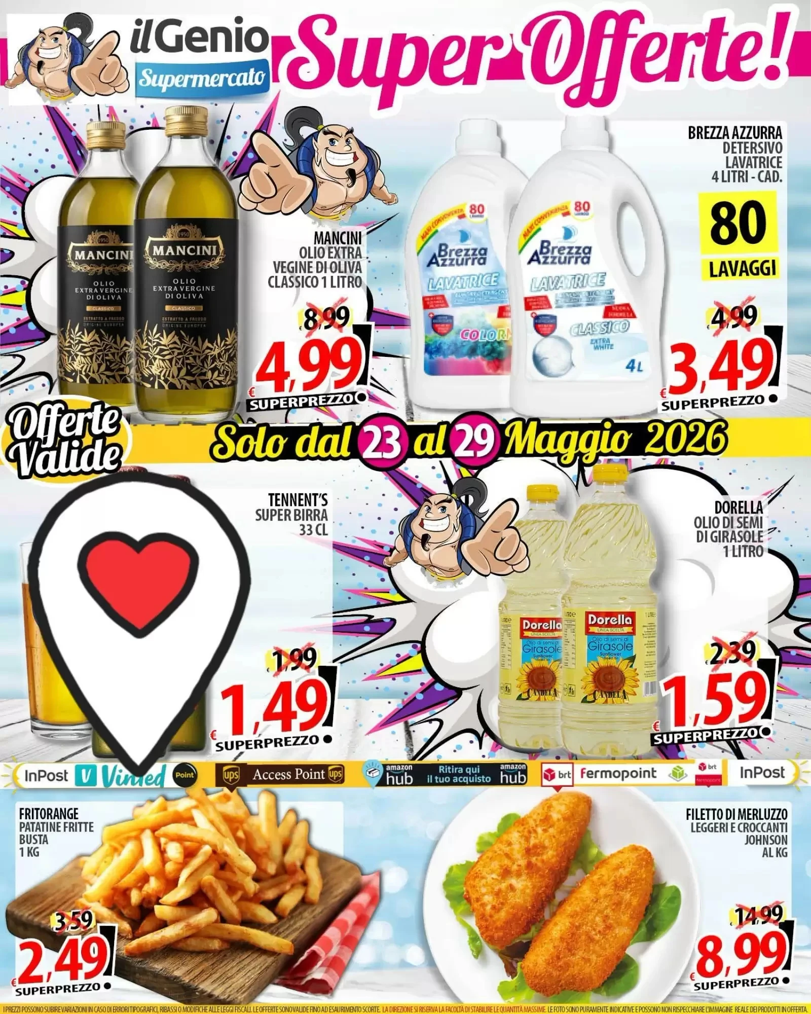 Copertina Il Genio Supermercato - Volantino Il Genio Supermercato