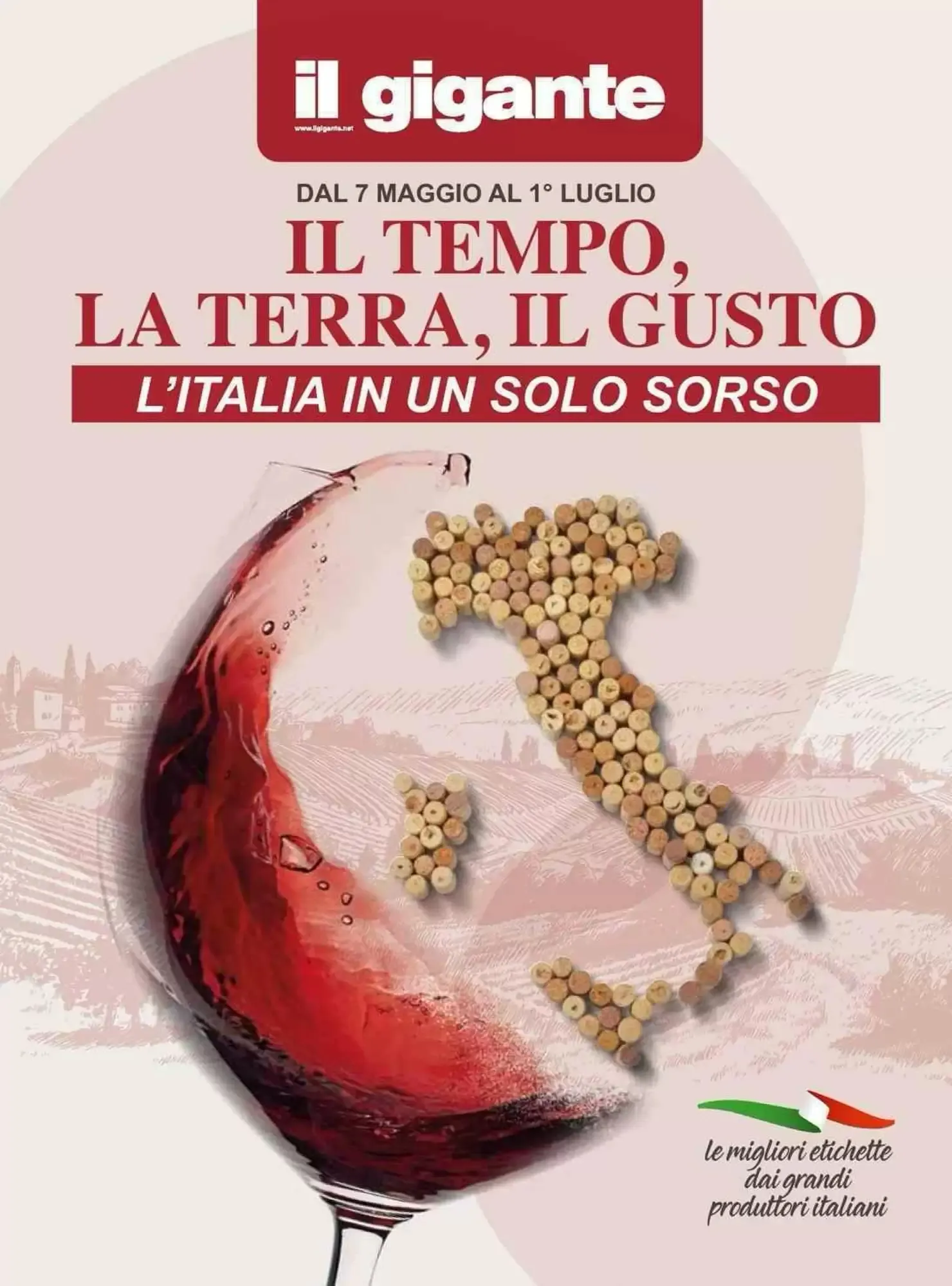 Copertina Il gigante - Volantino Il gigante