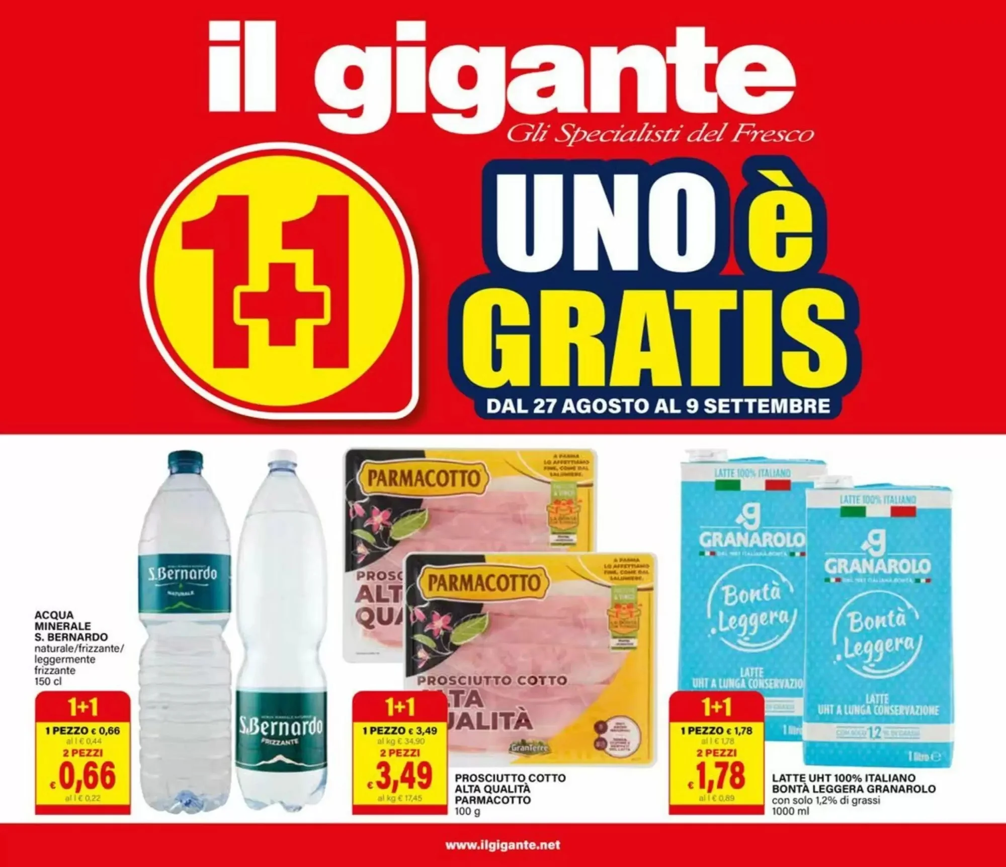 Copertina Il gigante - Volantino Il gigante