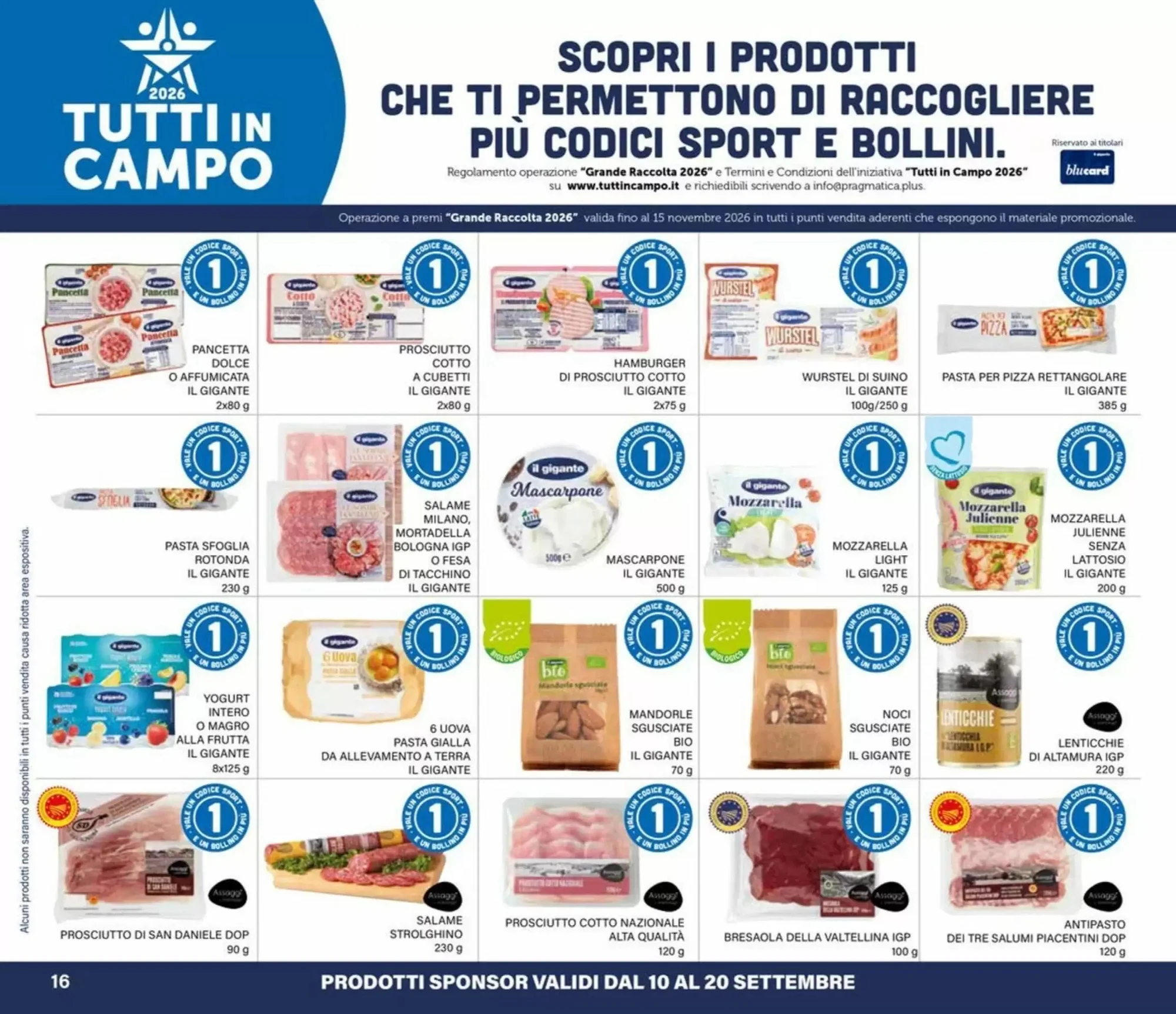 Volantino Il gigante Volantino Il gigante pagina 16