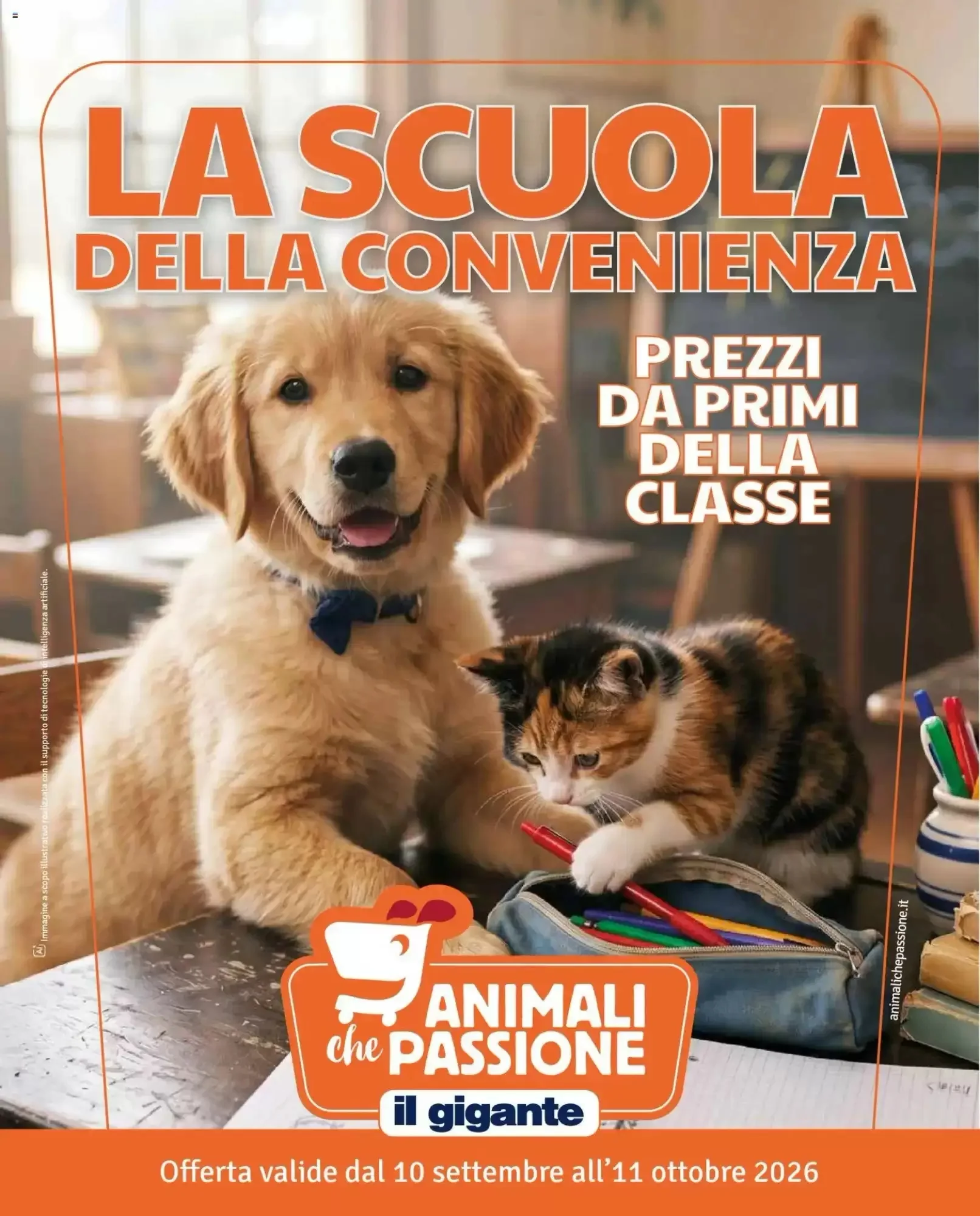 Copertina Il gigante - Volantino Il gigante