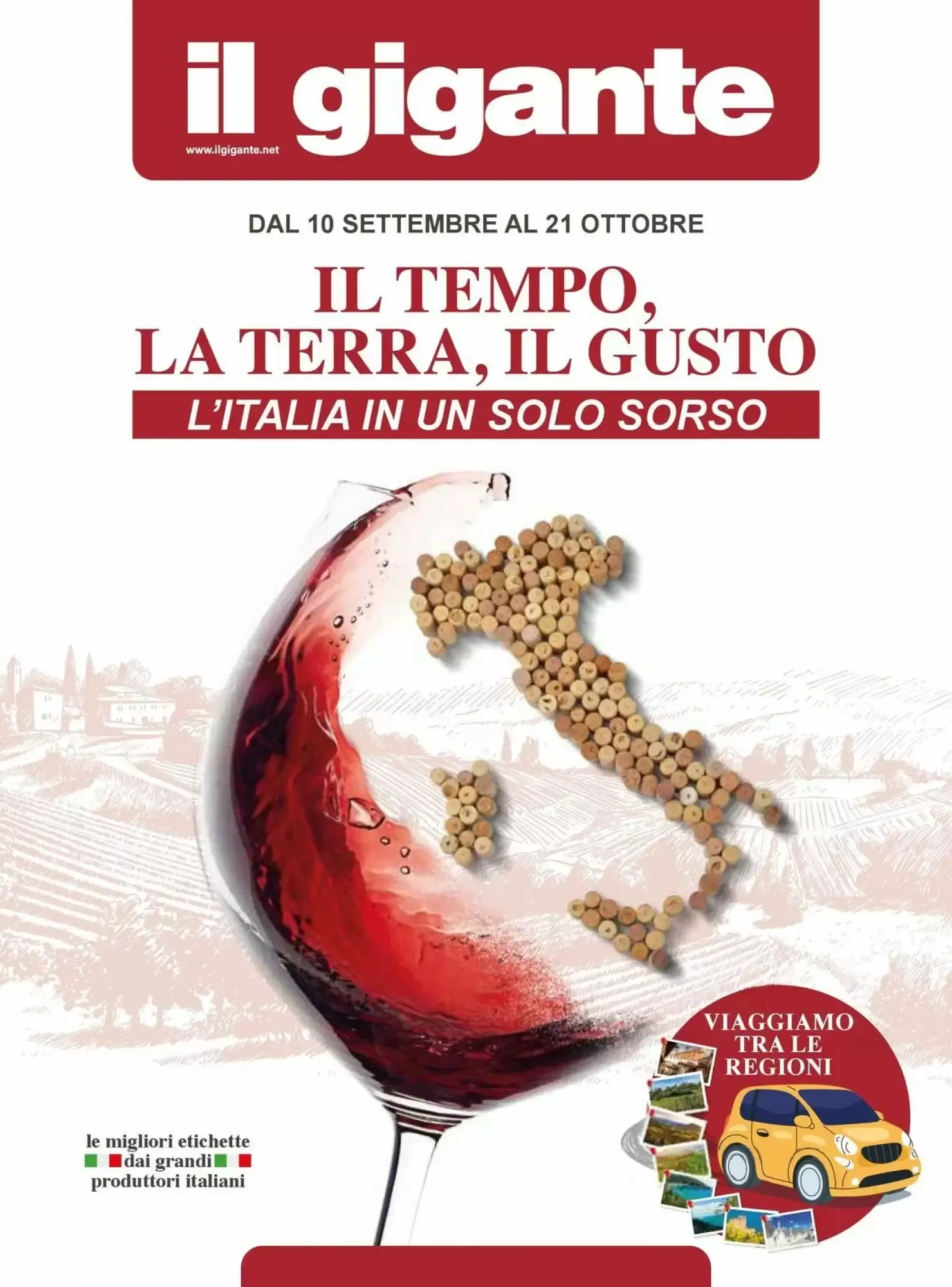 Copertina Il gigante - Volantino Il gigante