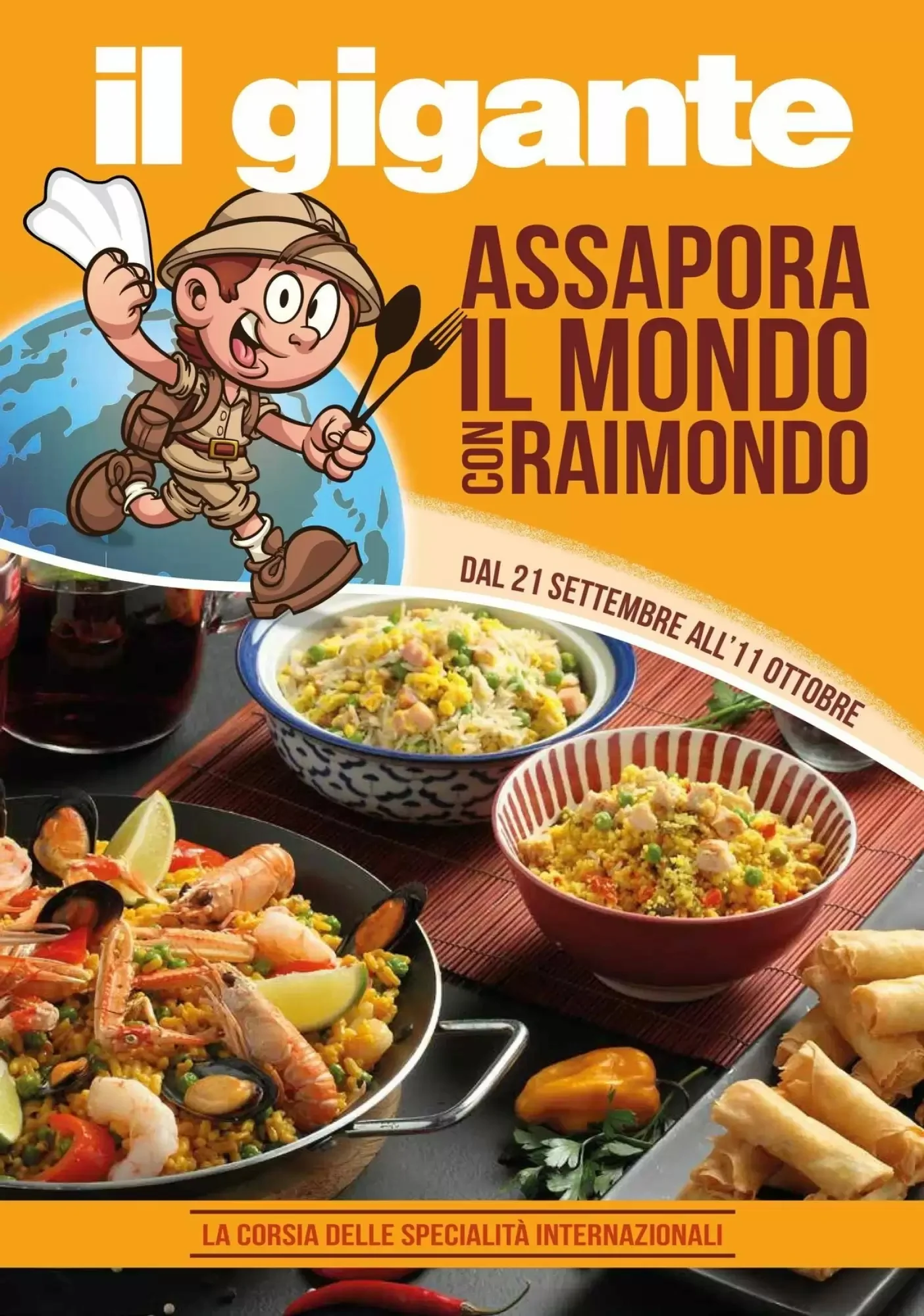 Copertina Il gigante - Volantino Il gigante