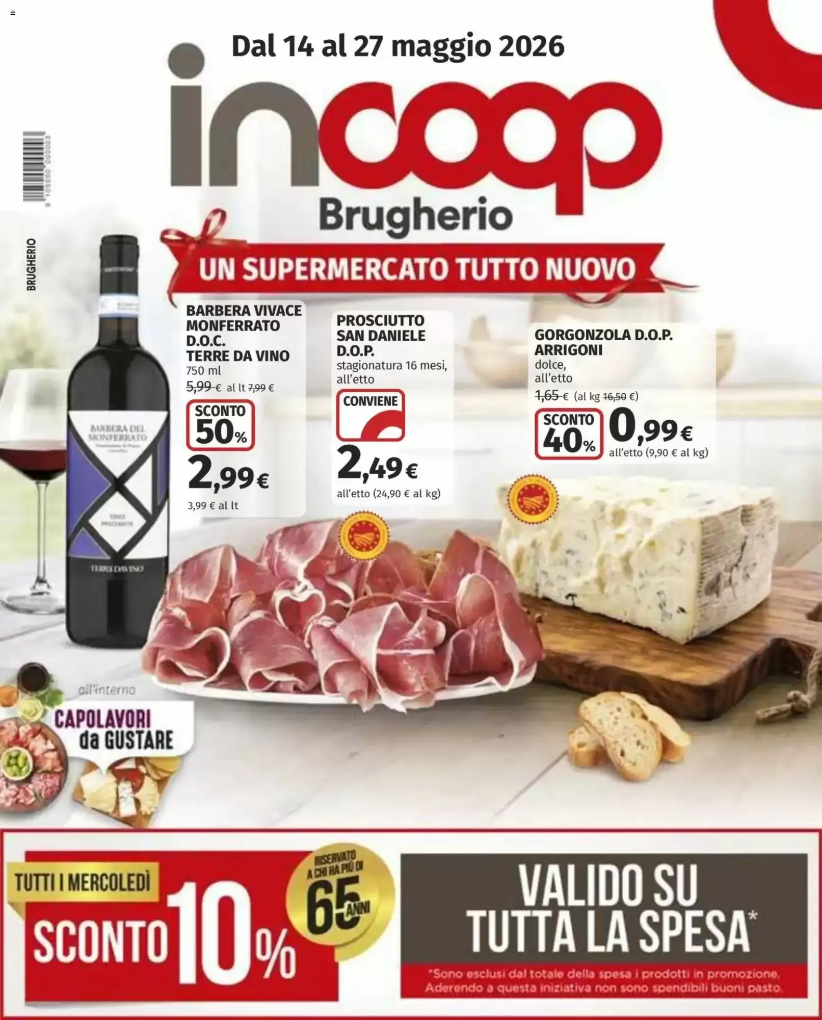Copertina In Coop - Volantino In Coop