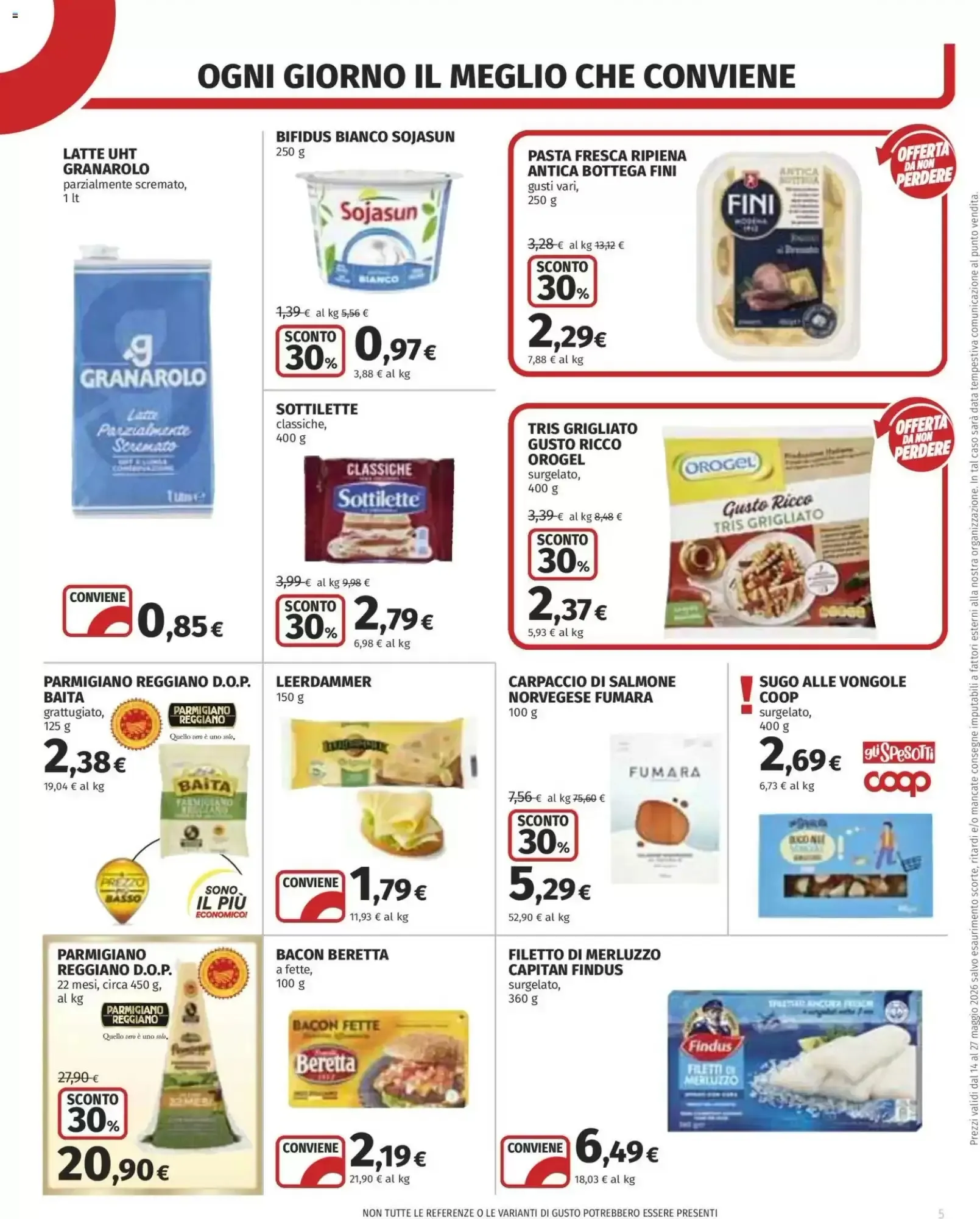 Volantino In Coop Volantino In Coop pagina 5