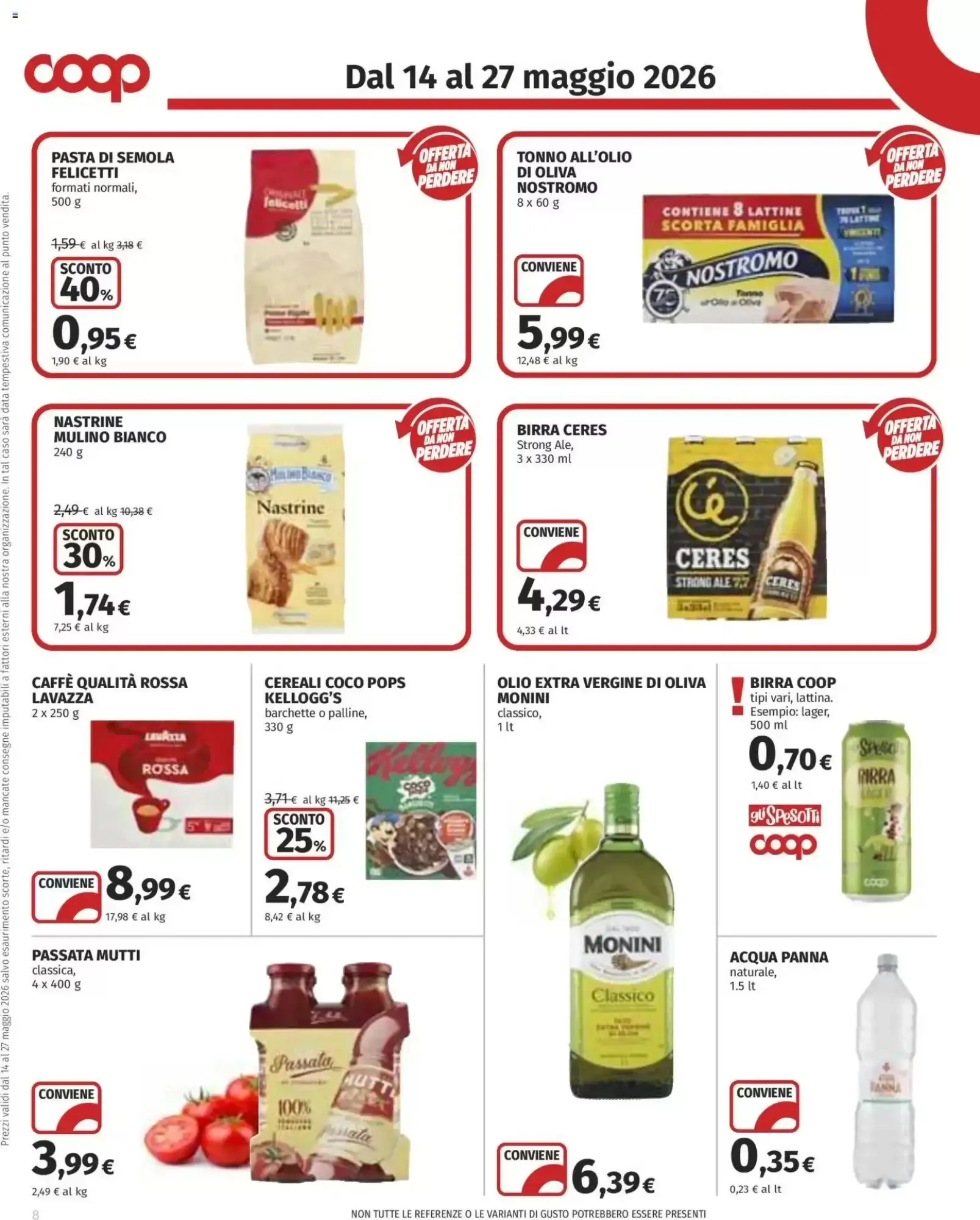 Volantino In Coop Volantino In Coop pagina 8