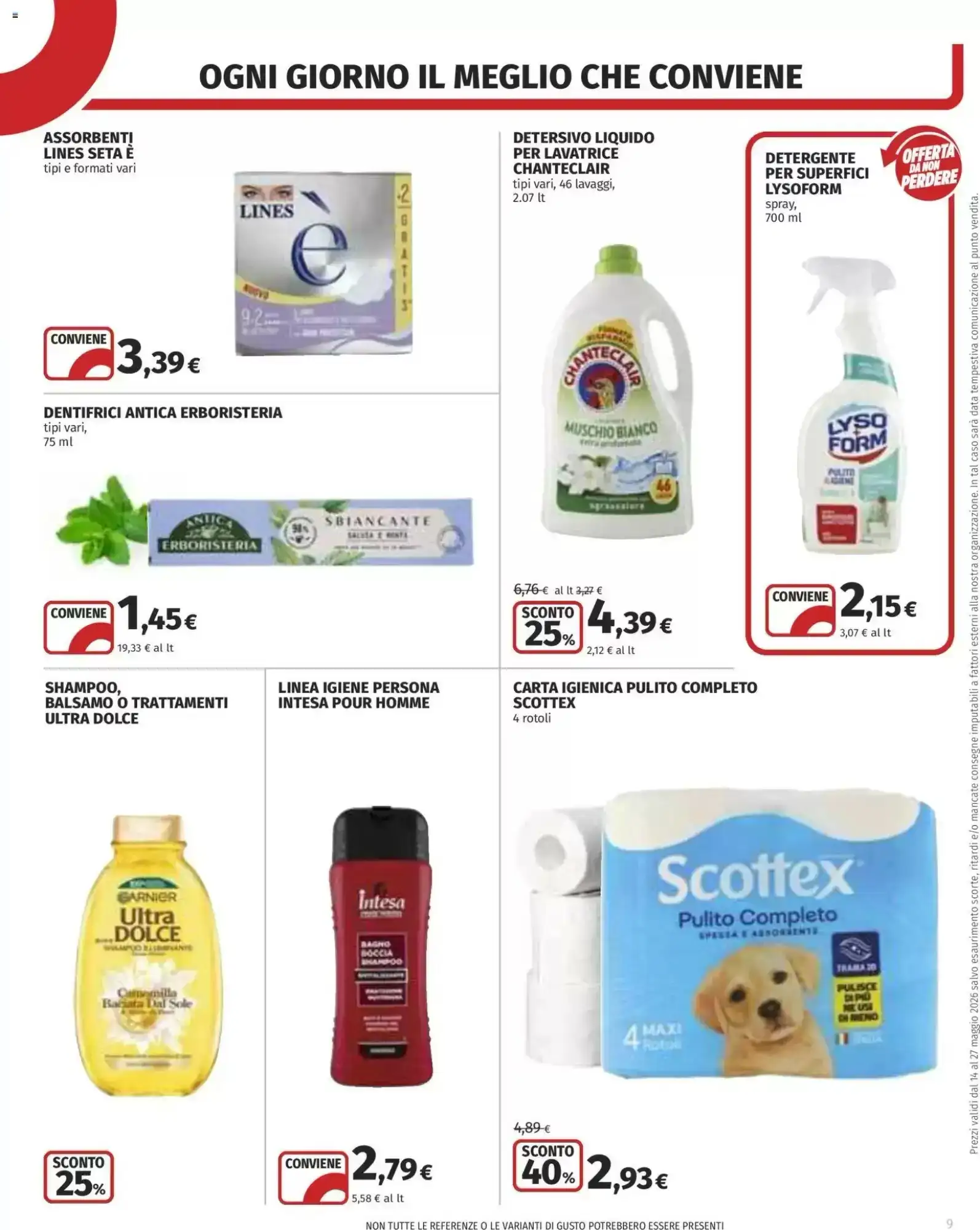 Volantino In Coop Volantino In Coop pagina 9