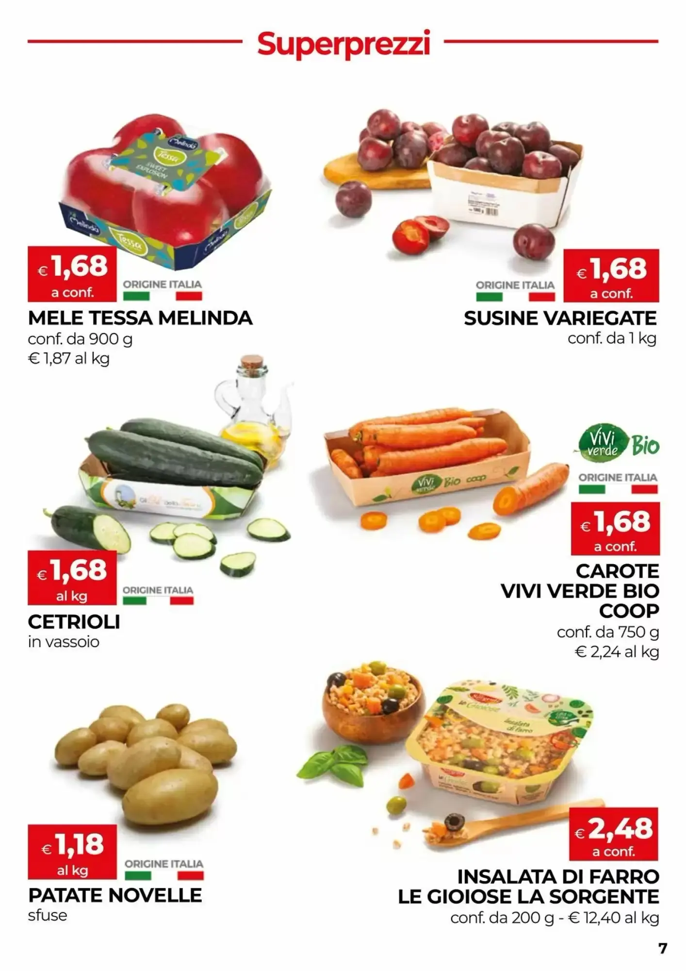 Volantino In Coop Volantino In Coop pagina 7