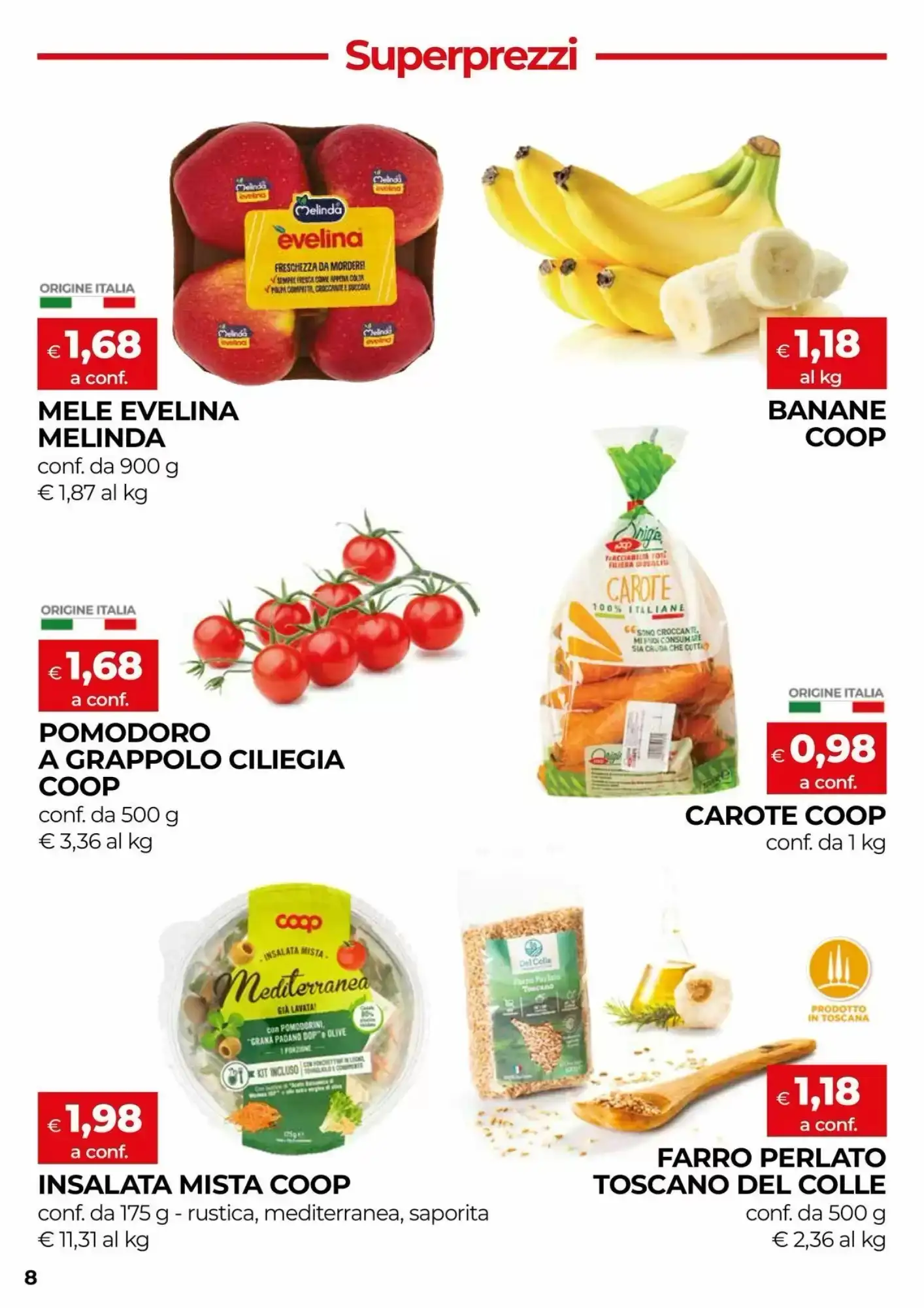 Volantino In Coop Volantino In Coop pagina 8