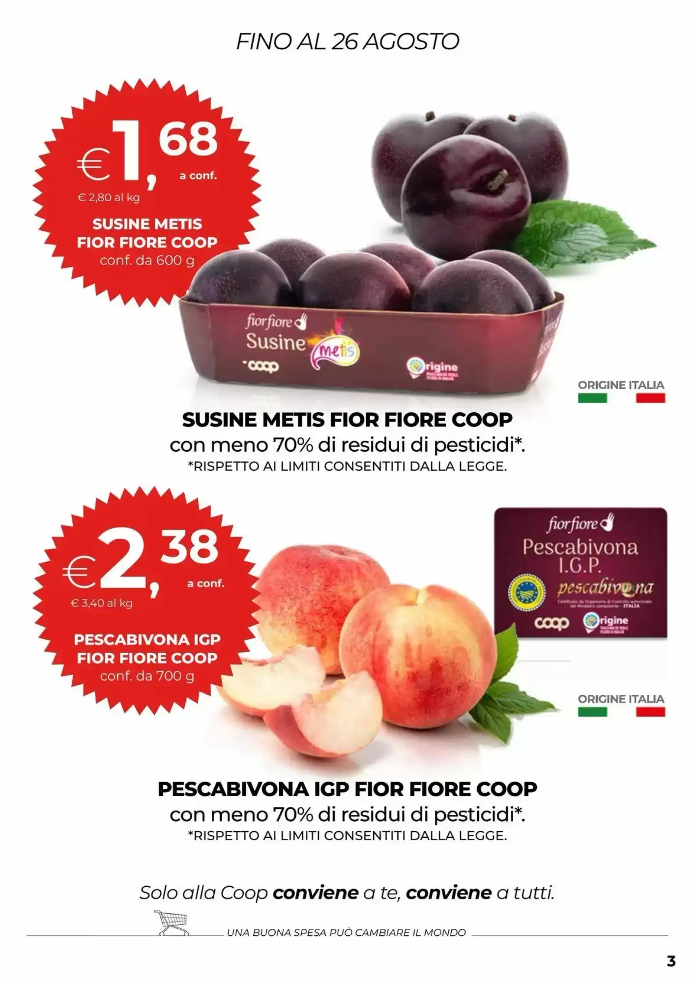 Volantino In Coop Volantino In Coop pagina 3
