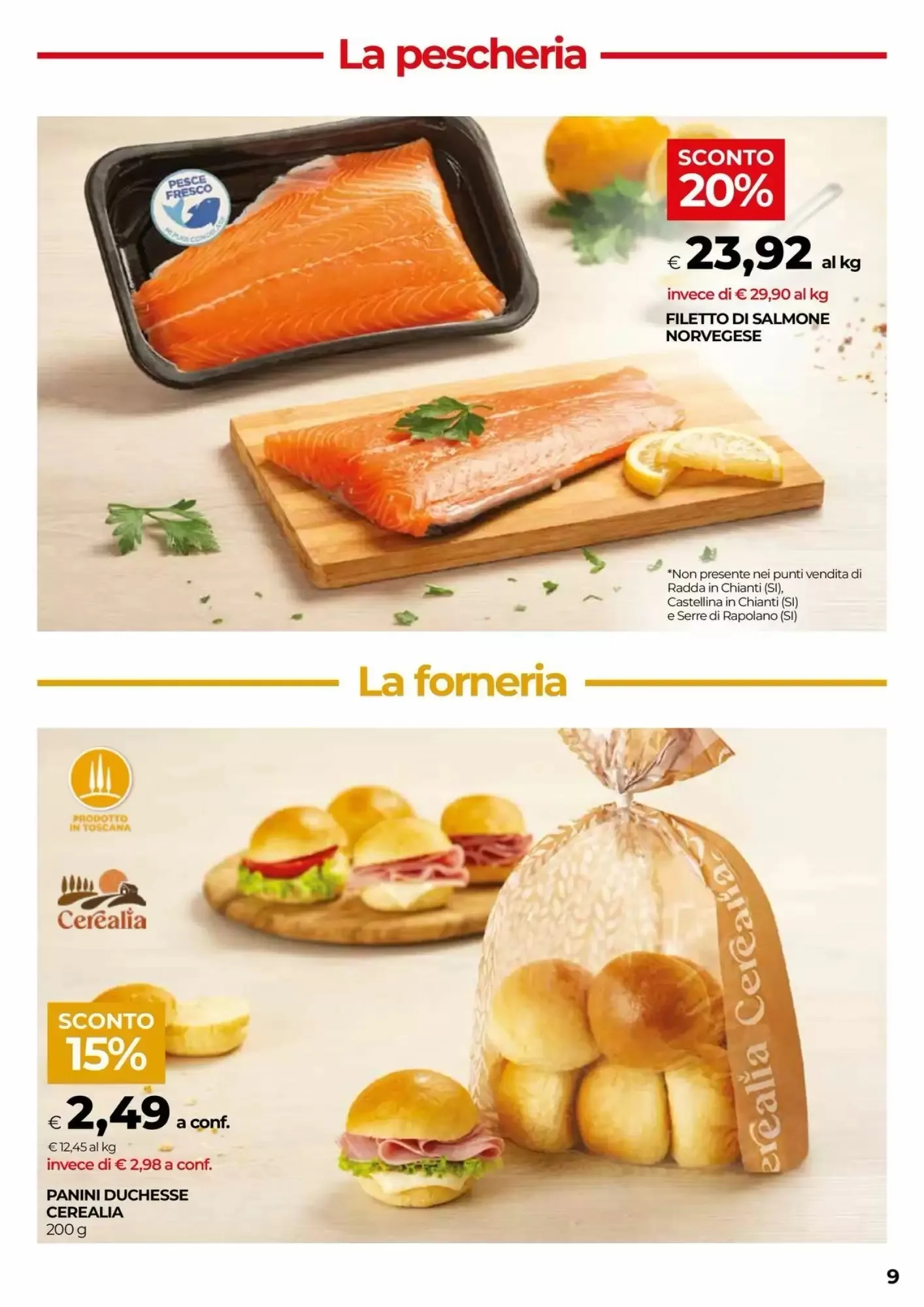 Volantino In Coop Volantino In Coop pagina 9
