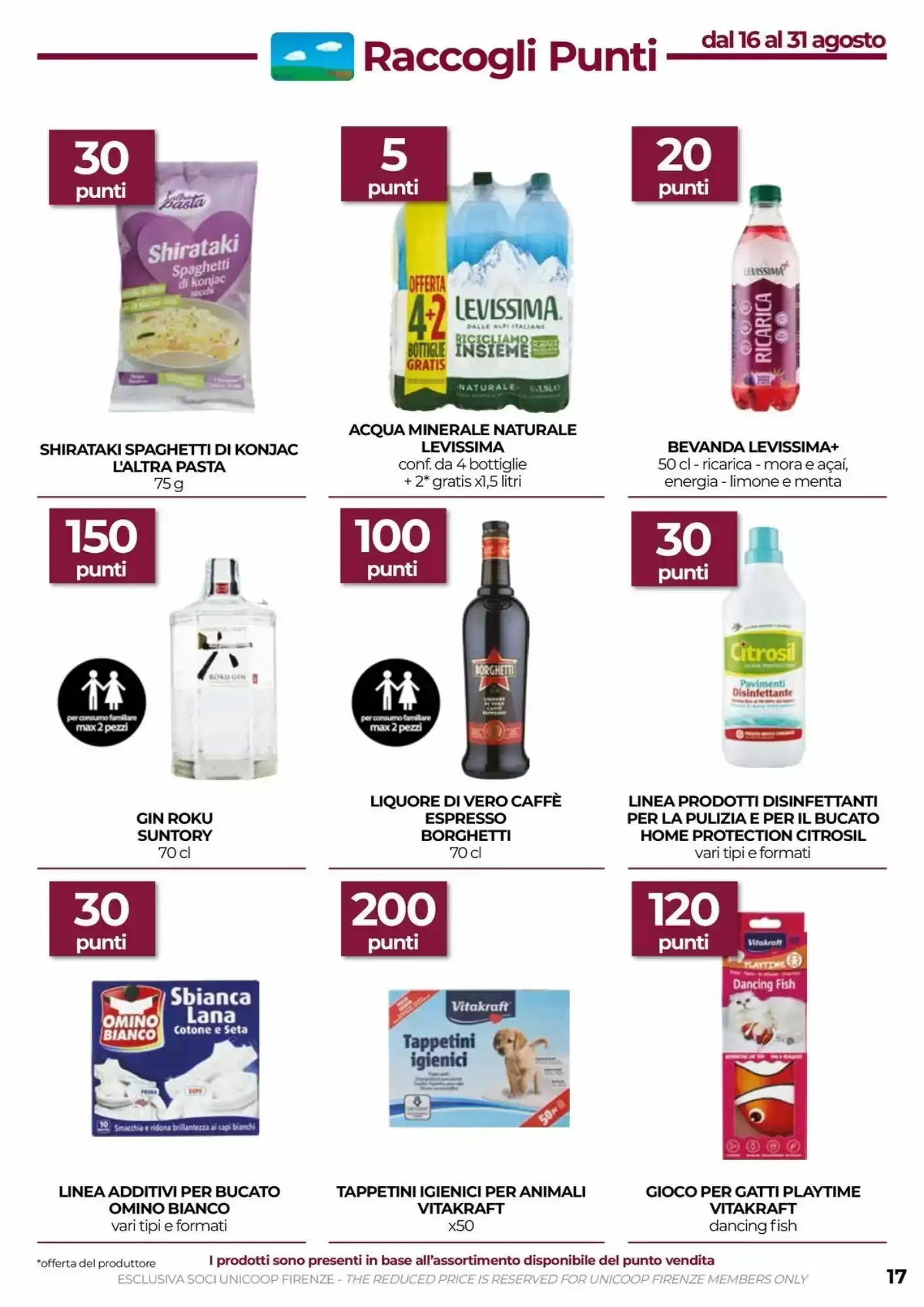 Volantino In Coop Volantino In Coop pagina 17