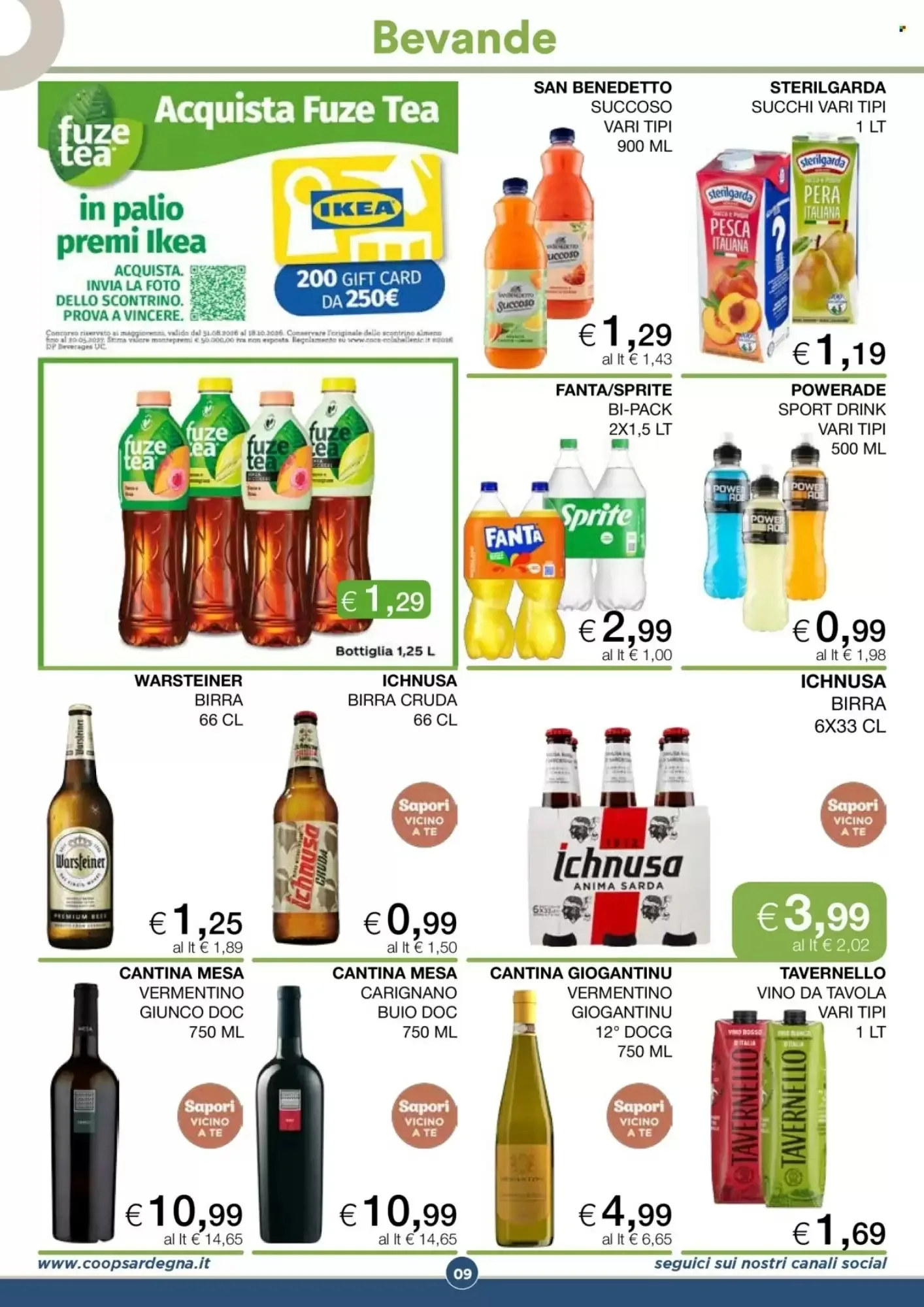 Volantino In Coop Volantino In Coop pagina 11