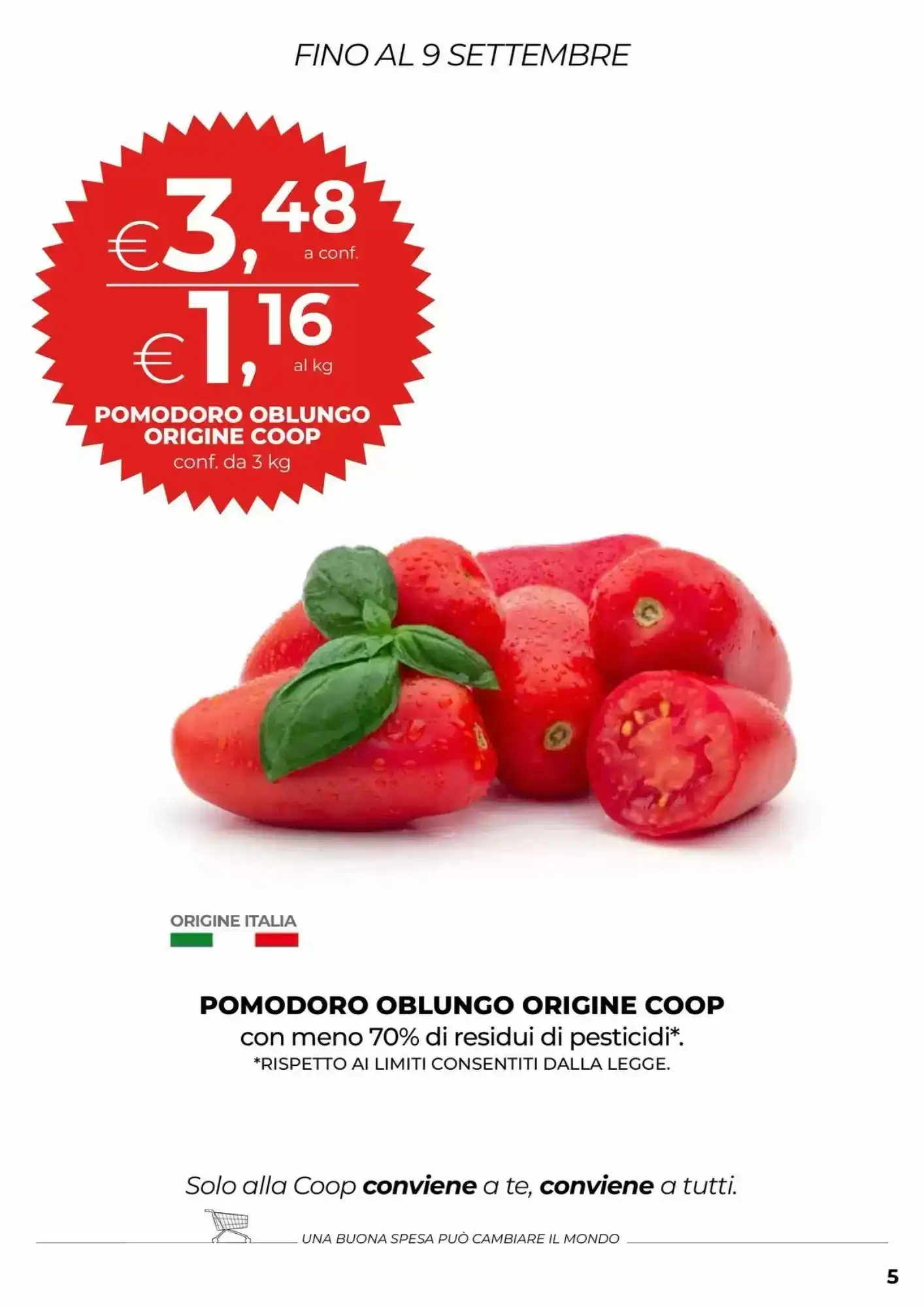 Volantino In Coop Volantino In Coop pagina 5
