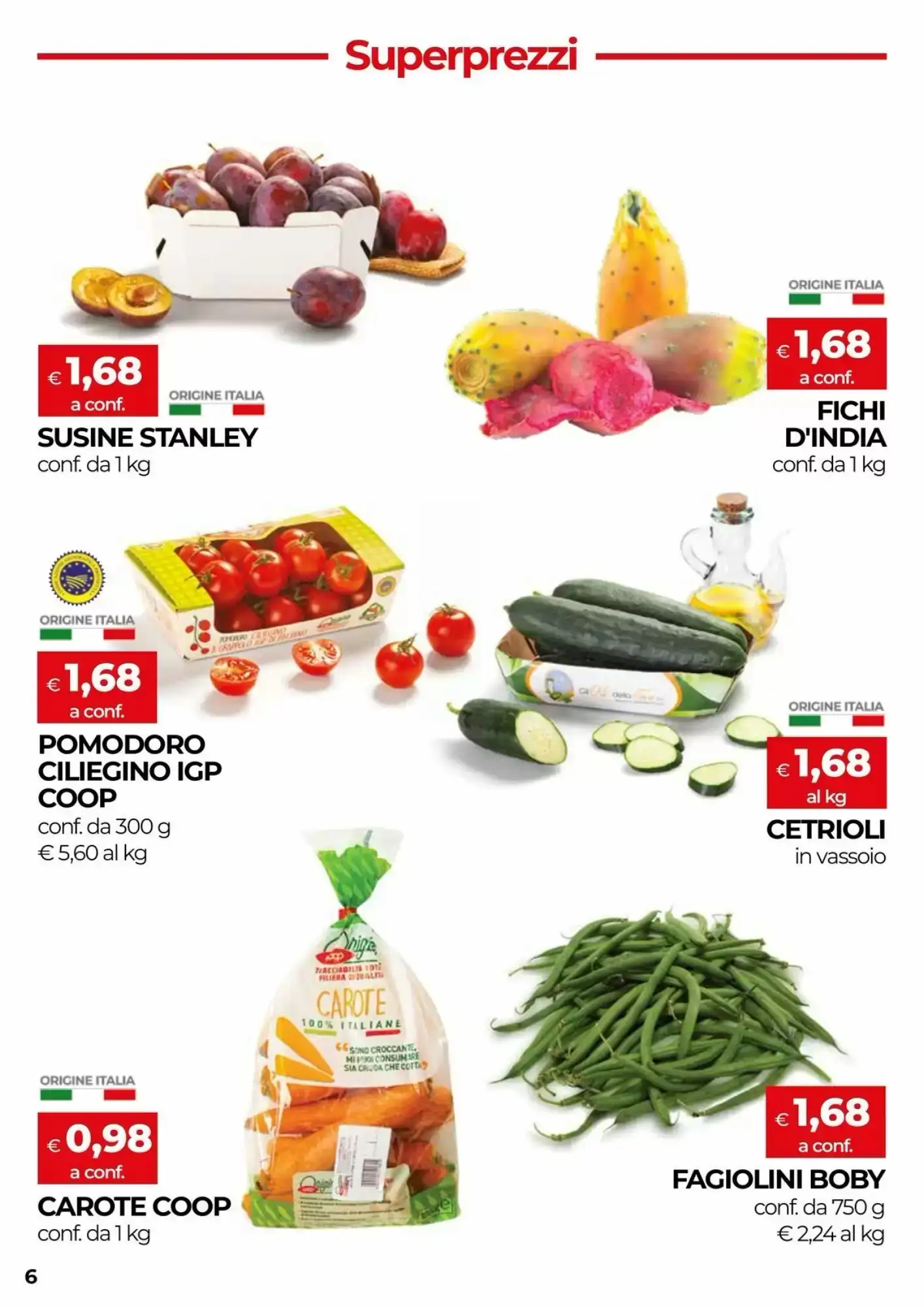 Volantino In Coop Volantino In Coop pagina 6