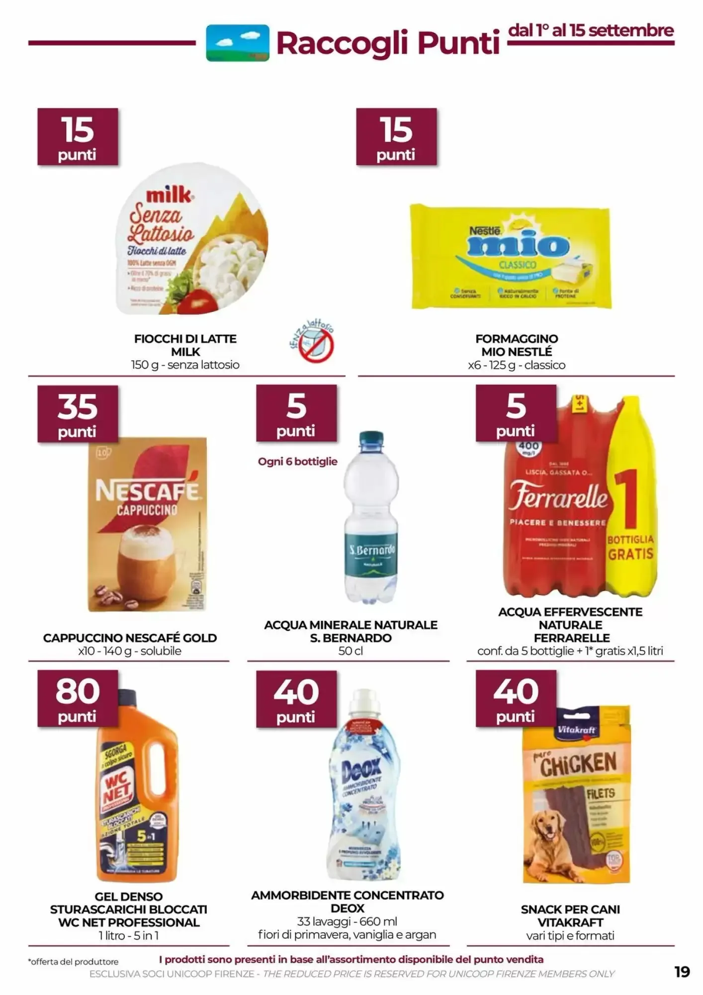 Volantino In Coop Volantino In Coop pagina 19