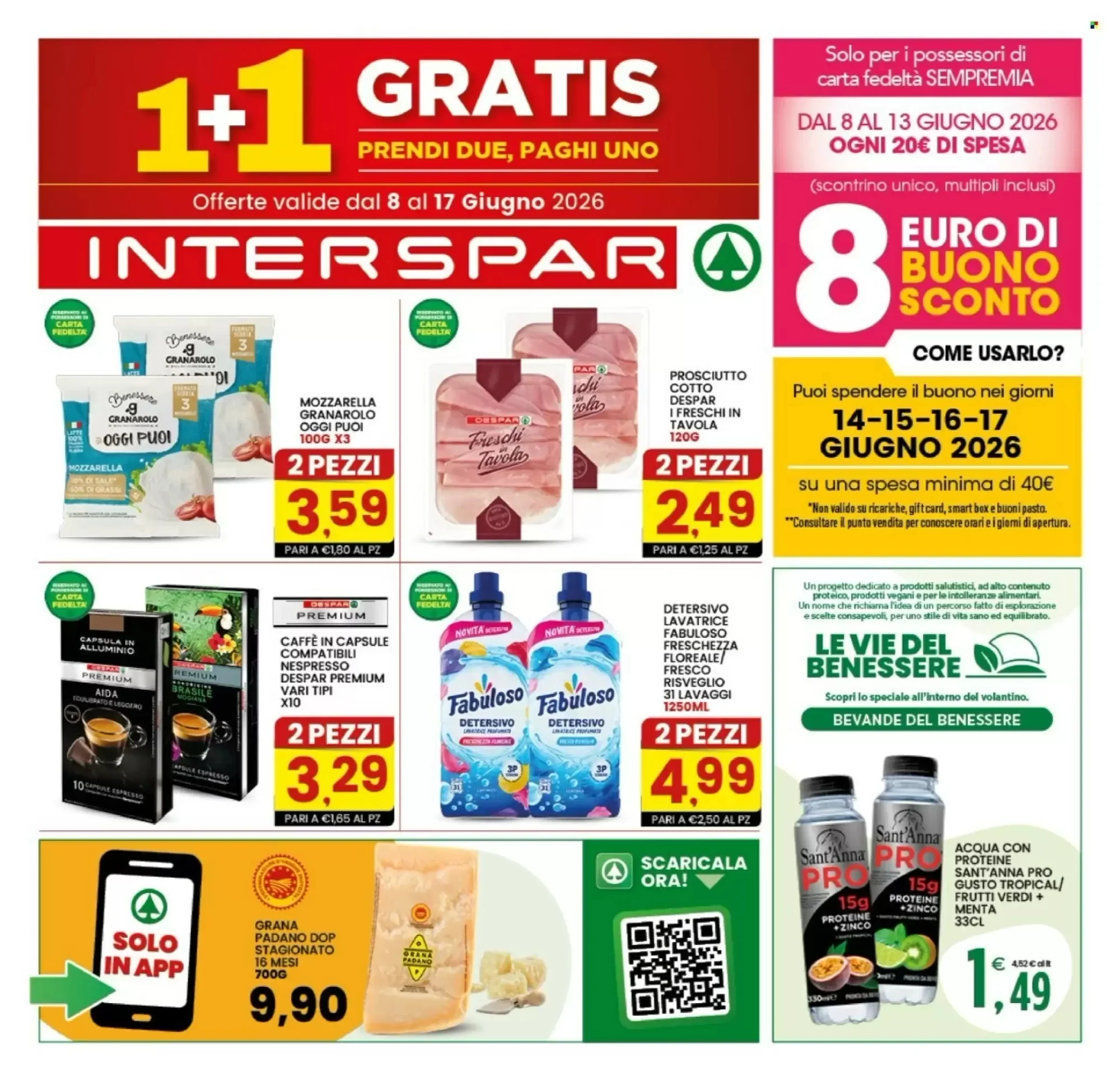 Copertina Interspar - Volantino Interspar