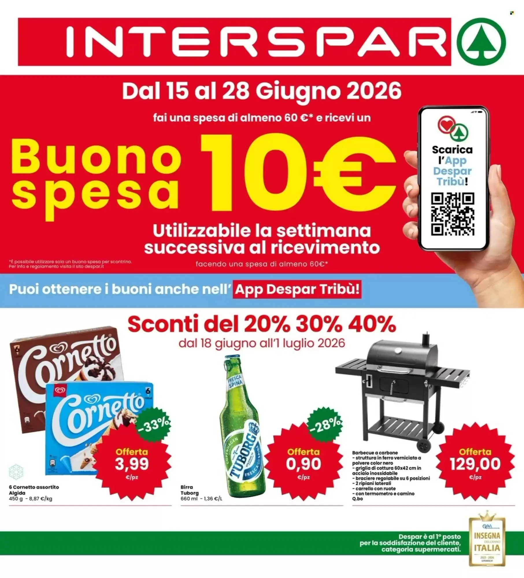 Copertina Interspar - Volantino Interspar