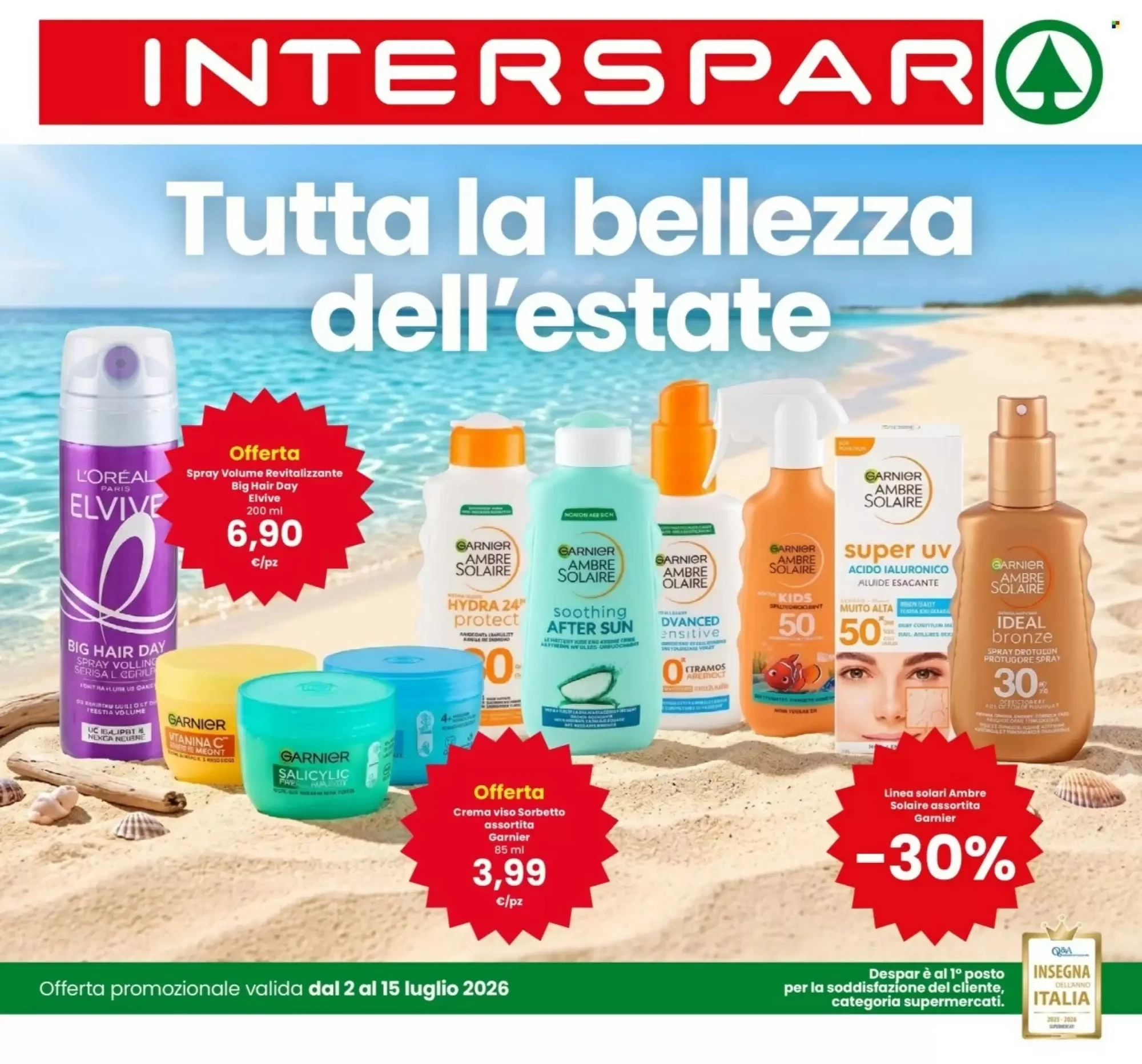 Copertina Interspar - Volantino Interspar